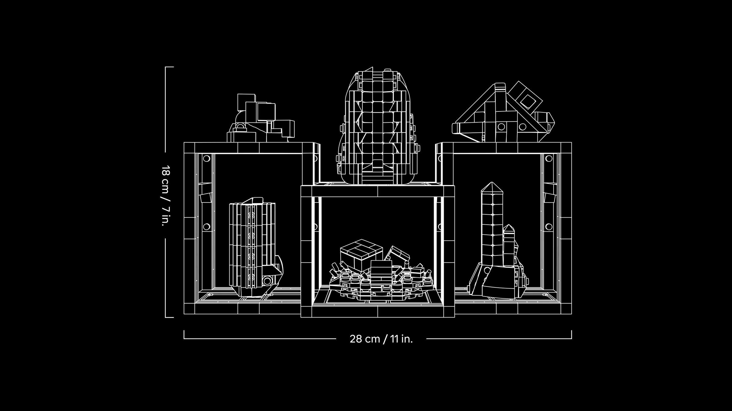 LEGO Ideas - Kolekcja minerałów