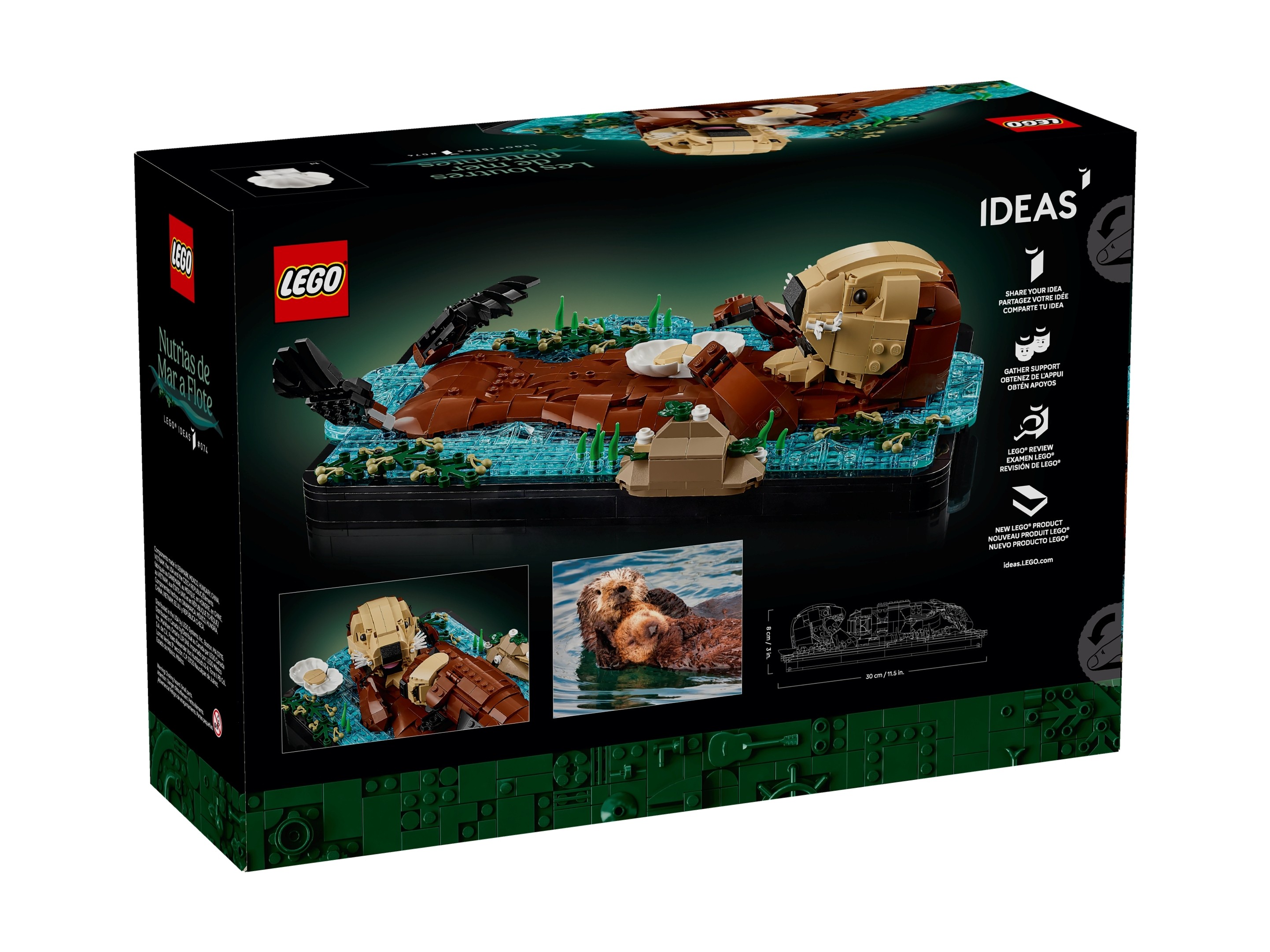 LEGO Ideas - Pływające wydry