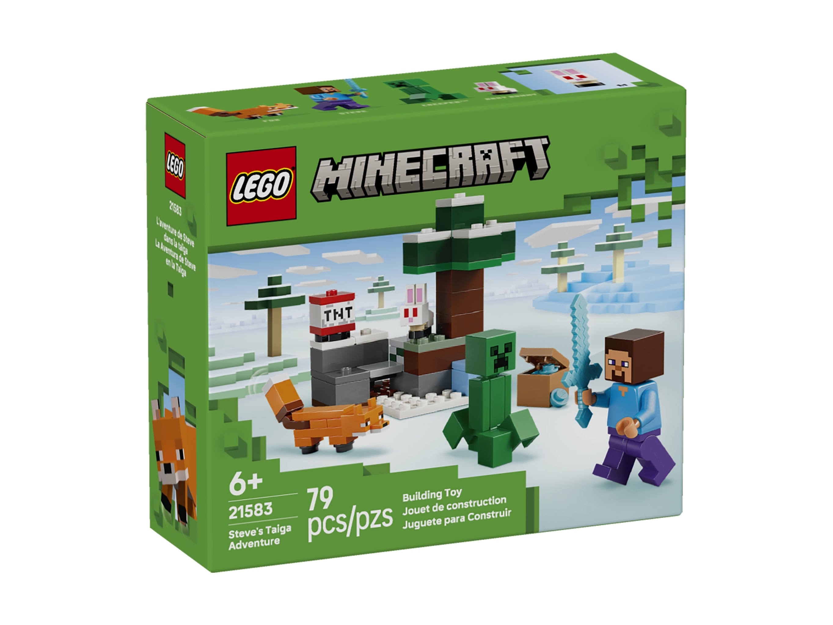 LEGO Minecraft - Przygoda Steve"a w tajdze