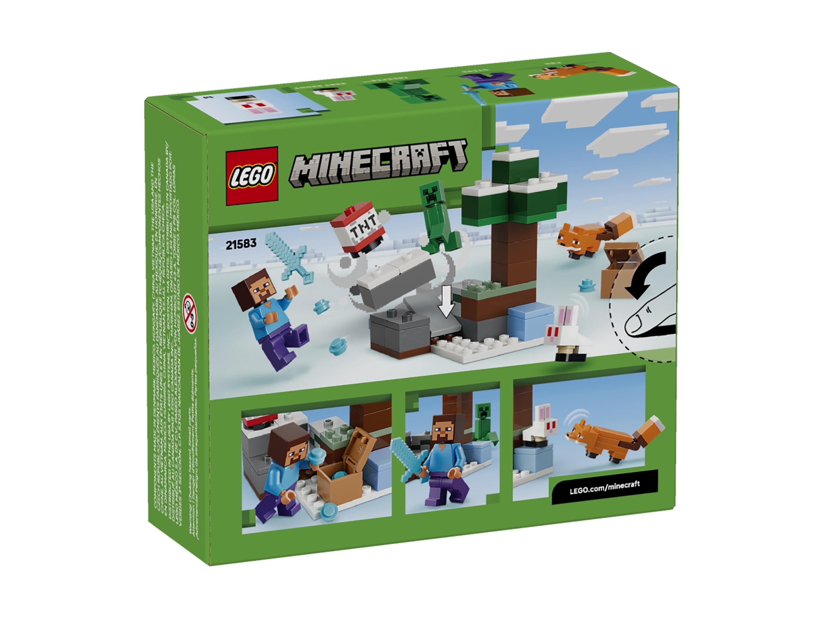 LEGO Minecraft - Przygoda Steve"a w tajdze
