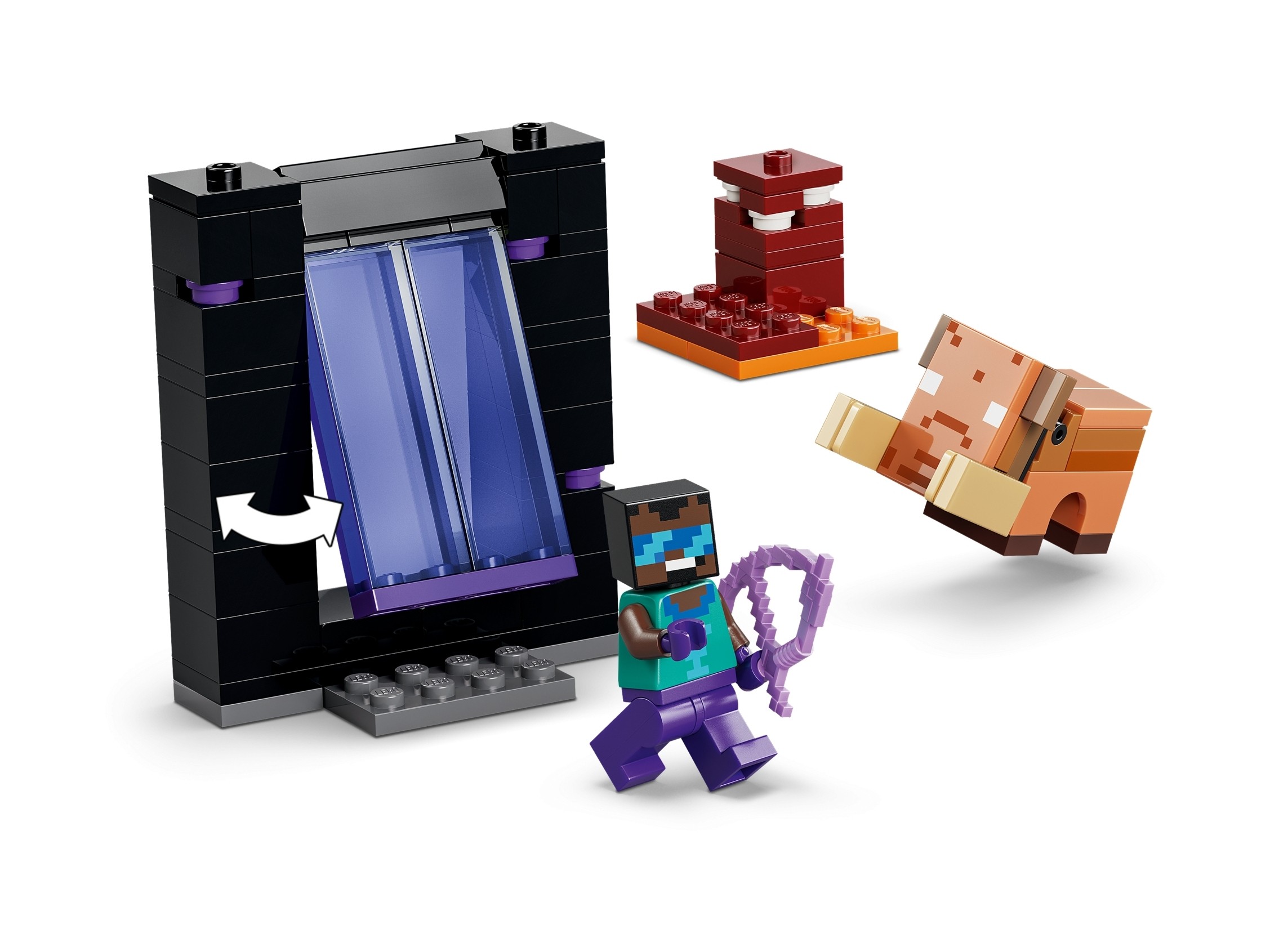 LEGO Minecraft - Podróż przez portal Netheru i Kresu