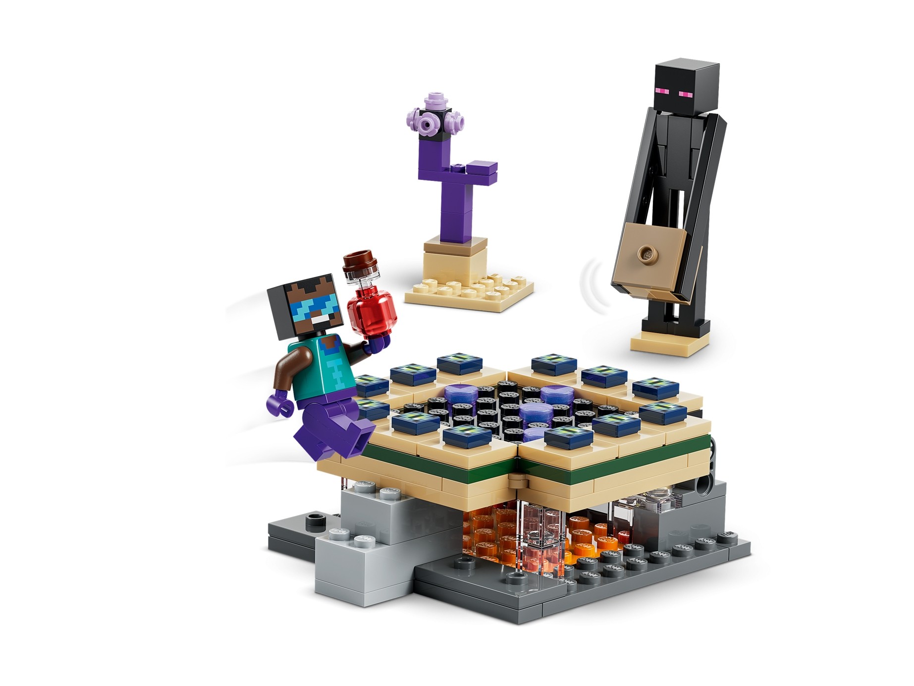 LEGO Minecraft - Podróż przez portal Netheru i Kresu