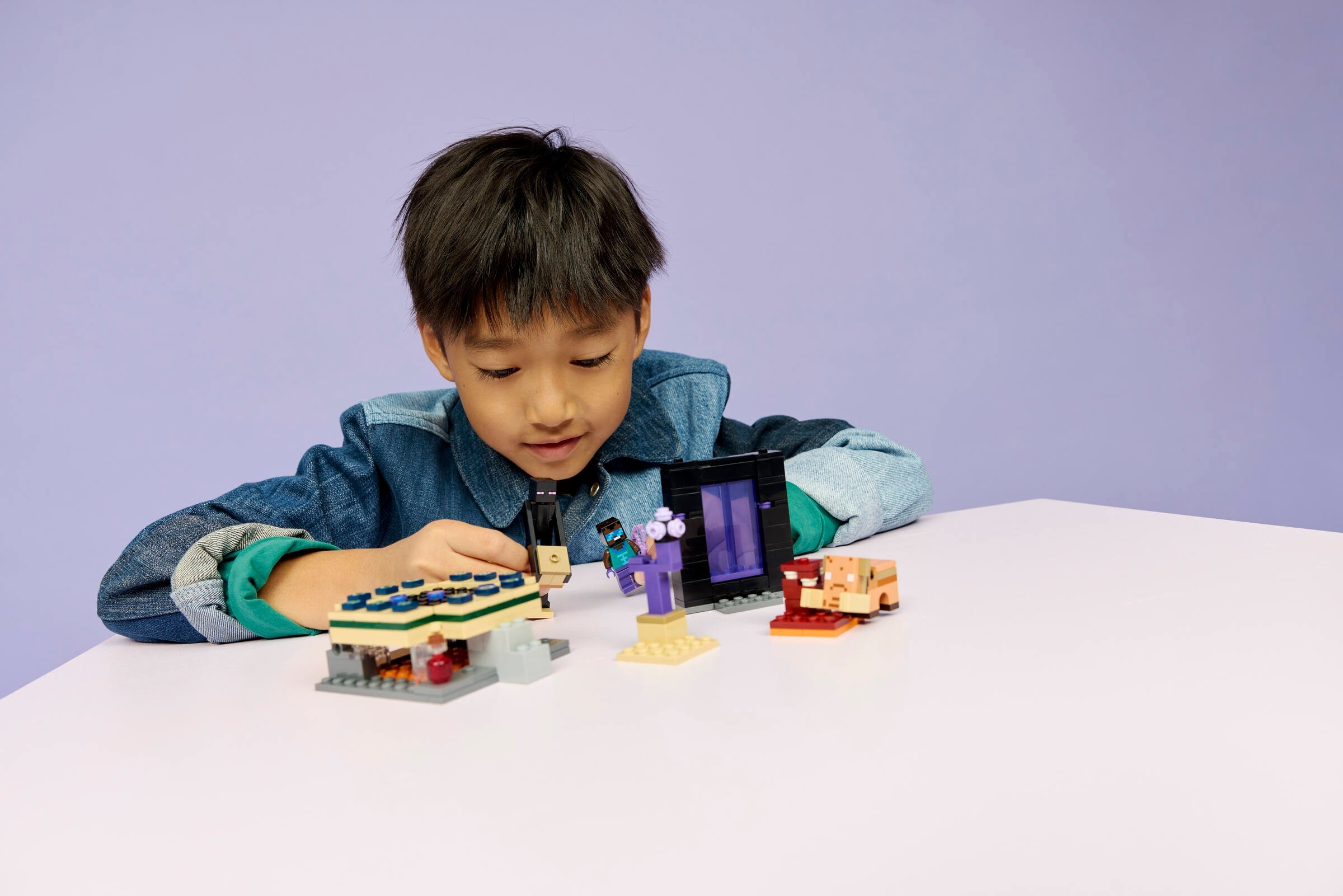 LEGO Minecraft - Podróż przez portal Netheru i Kresu