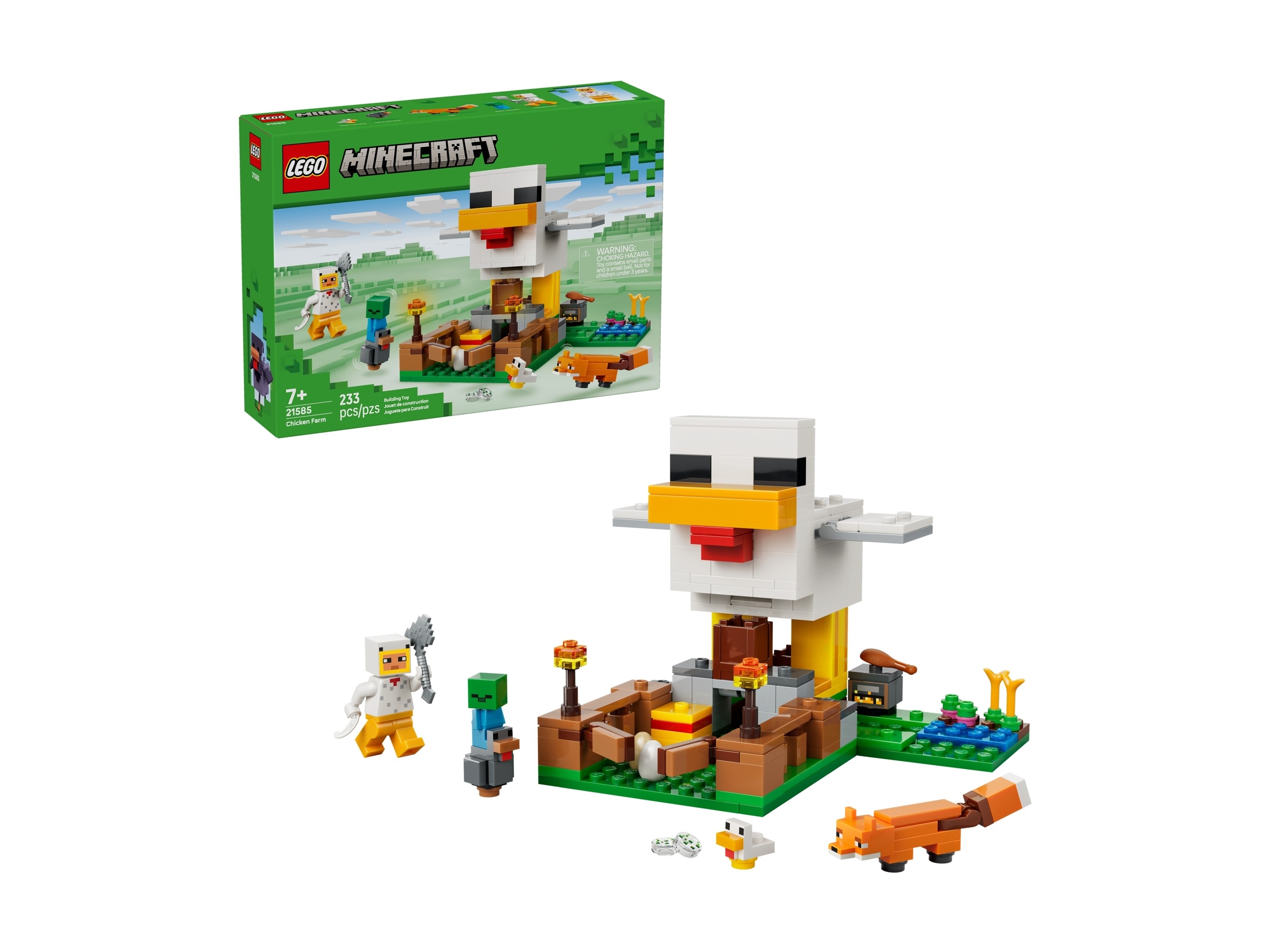 LEGO Minecraft - Farma kurczaków