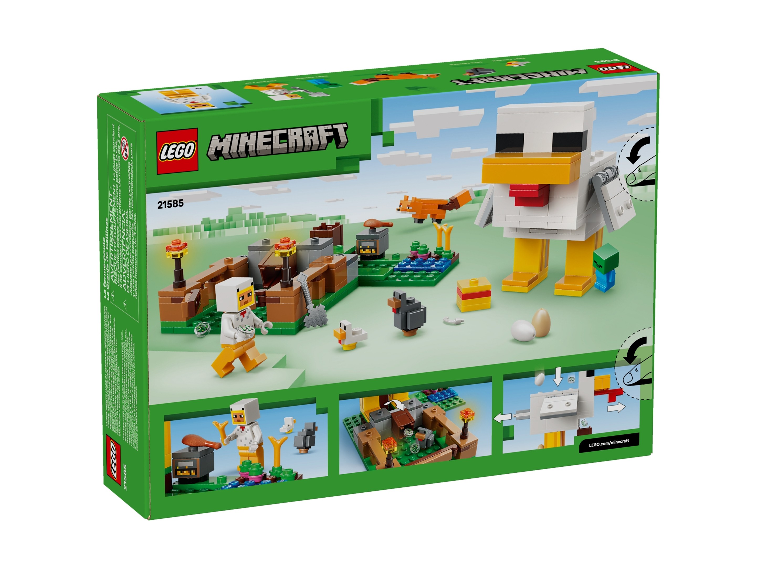 LEGO Minecraft - Farma kurczaków