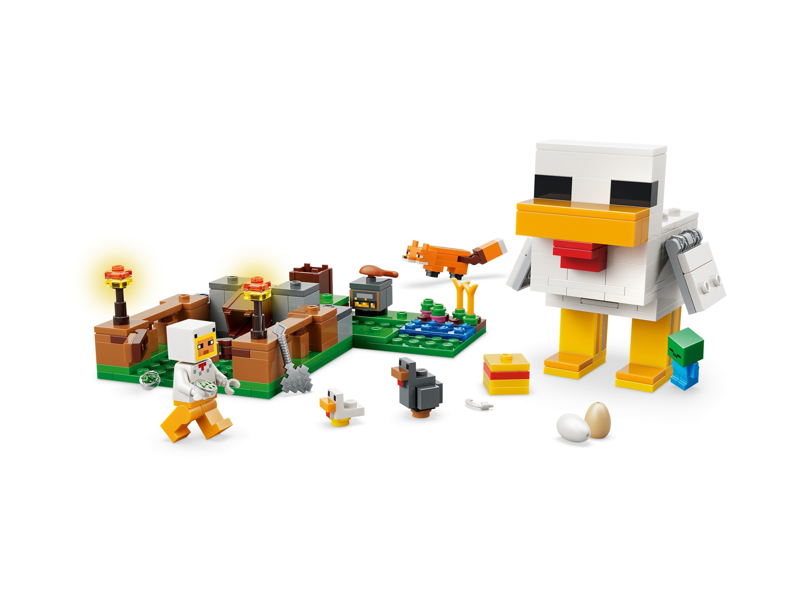 LEGO Minecraft - Farma kurczaków