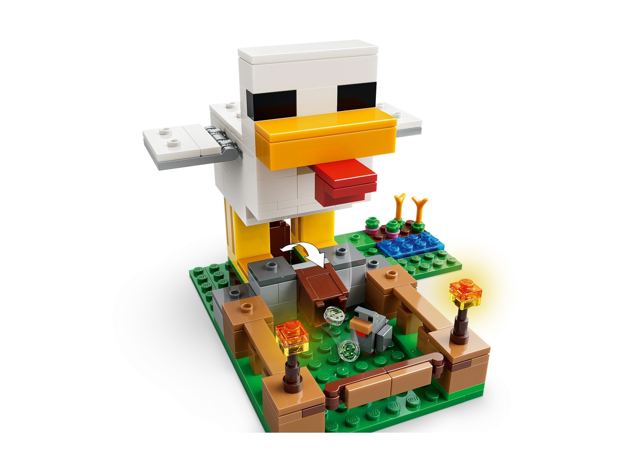 LEGO Minecraft - Farma kurczaków