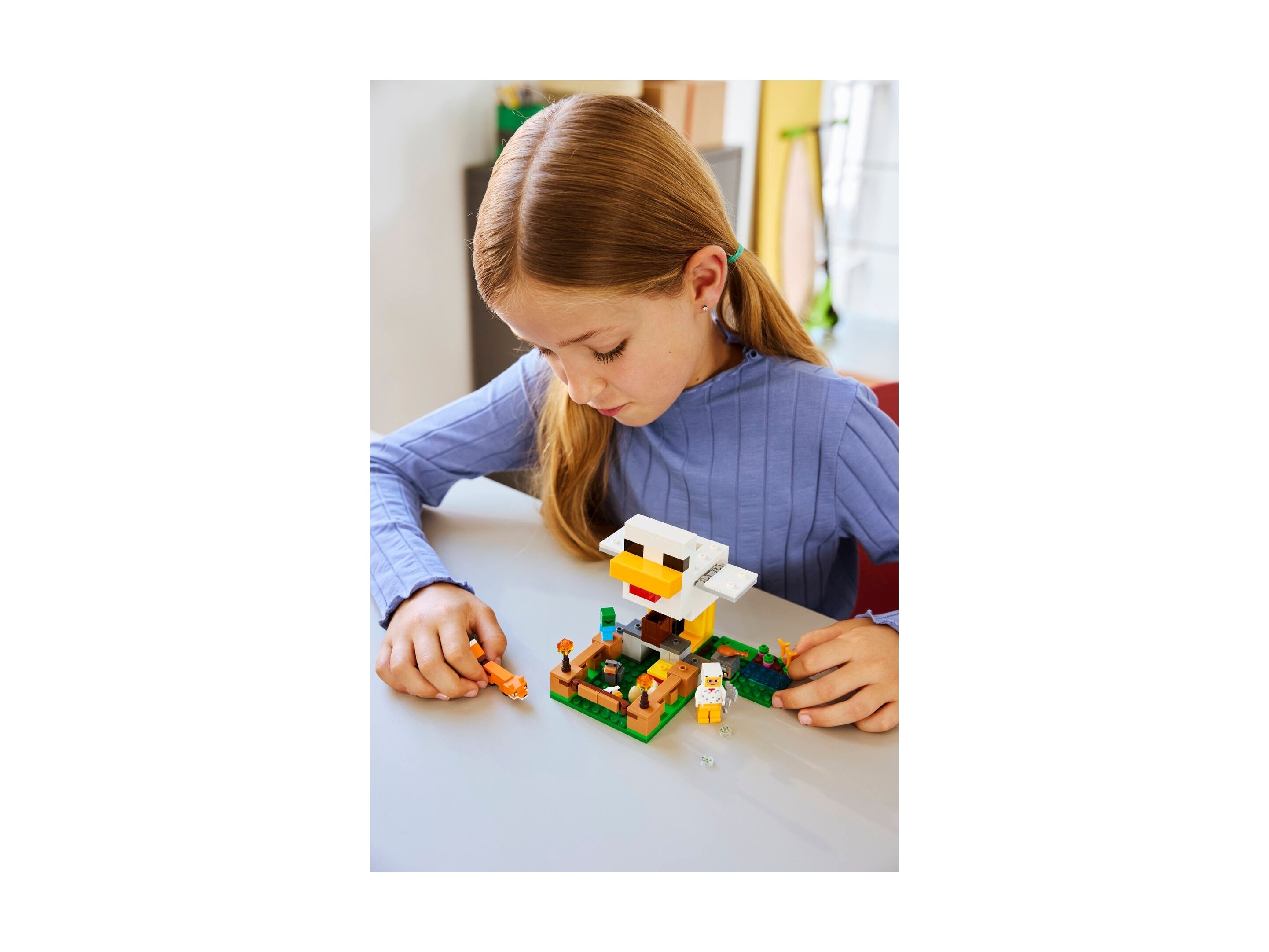 LEGO Minecraft - Farma kurczaków