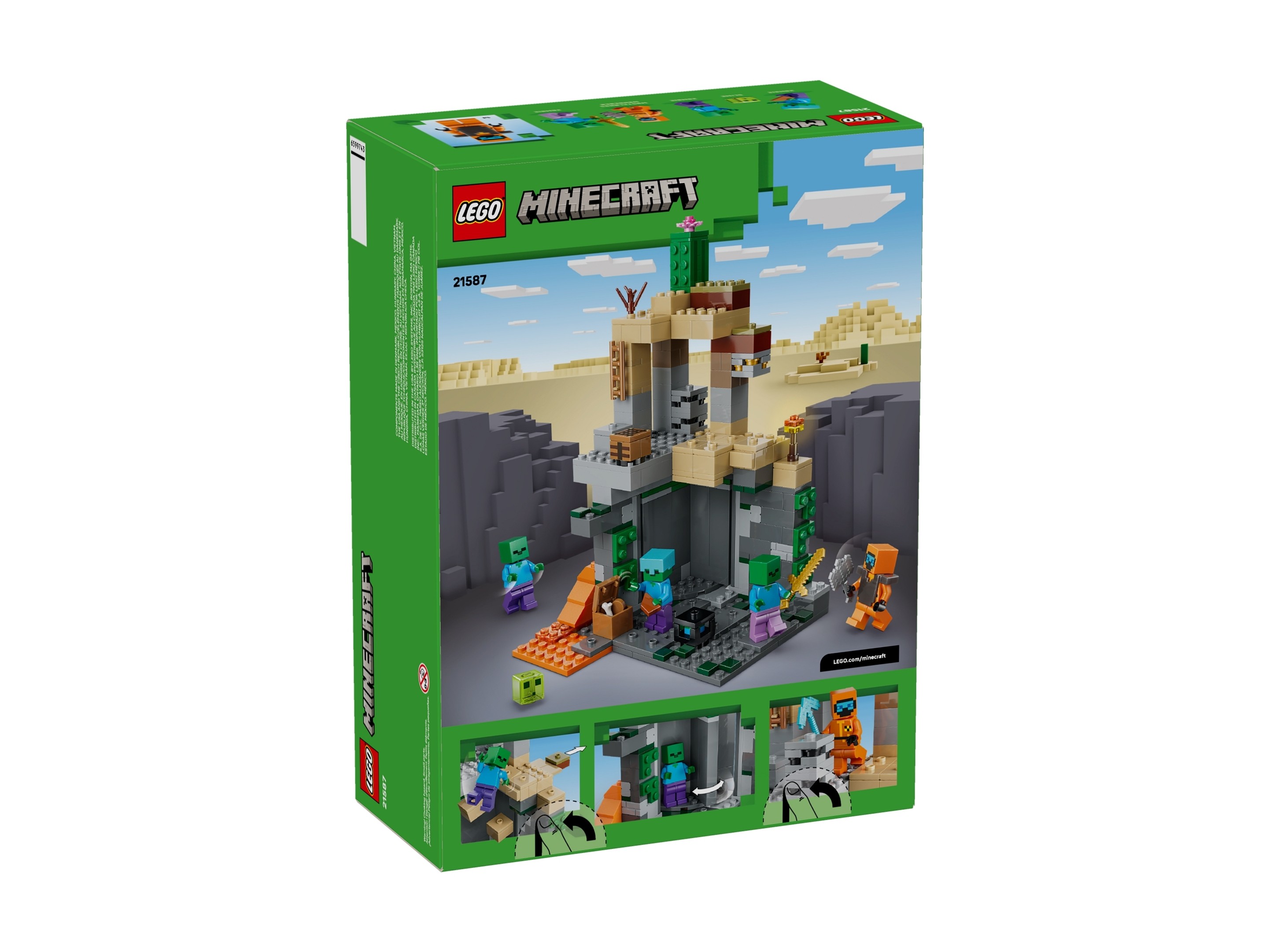 LEGO Minecraft - Loch zombie