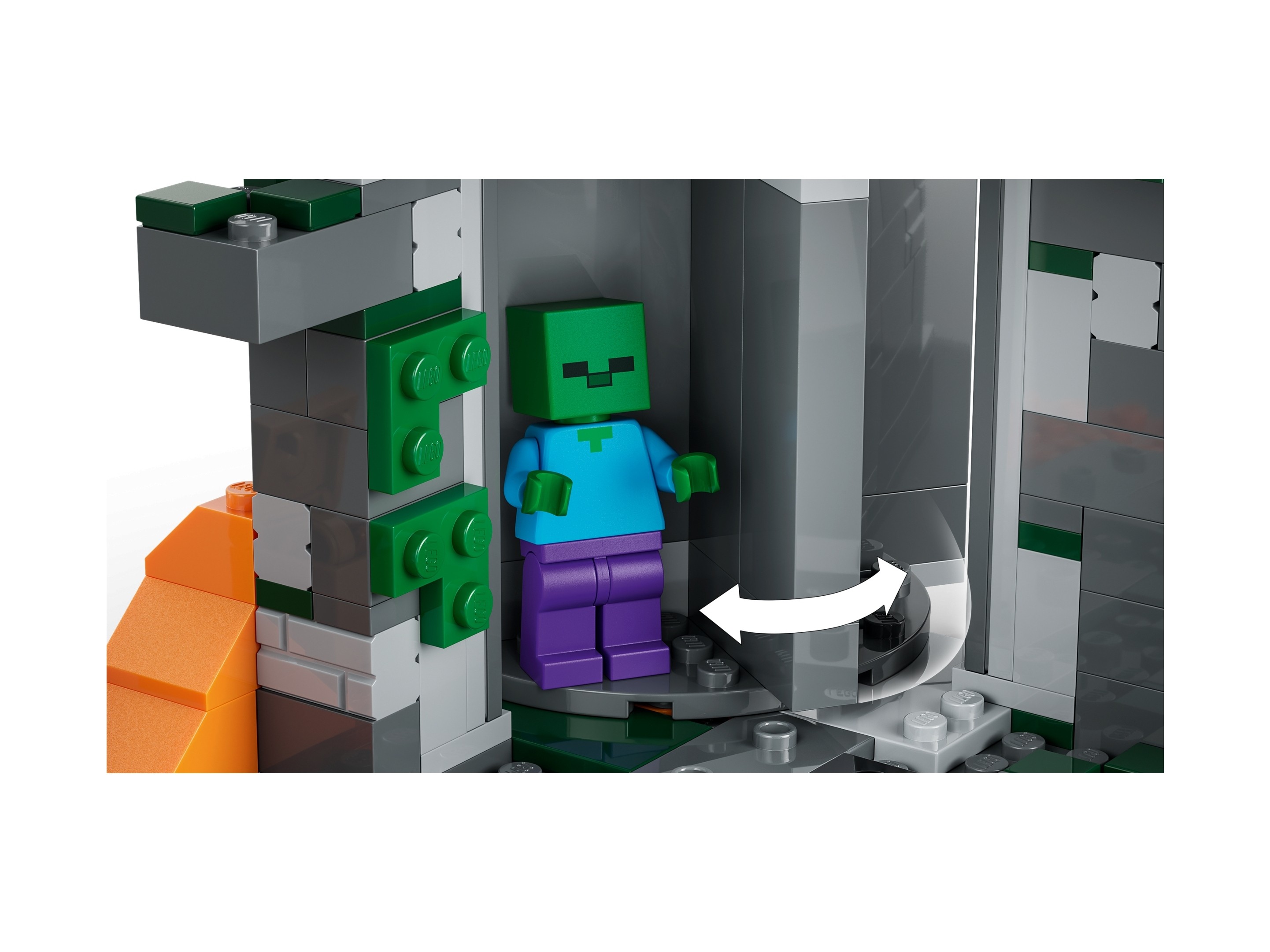 LEGO Minecraft - Loch zombie