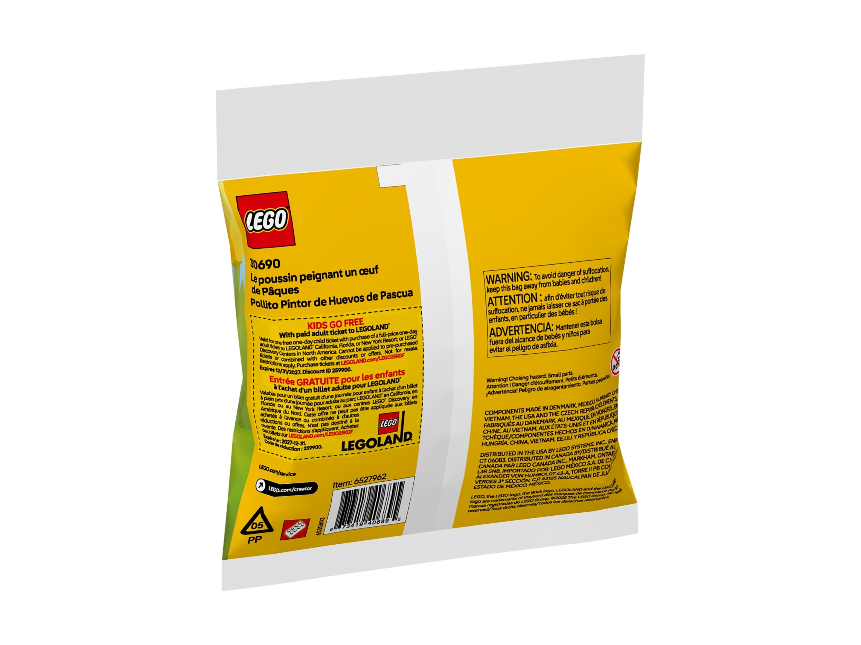 LEGO Okolicznościowe - Malowanie pisanek z kurczaczkiem