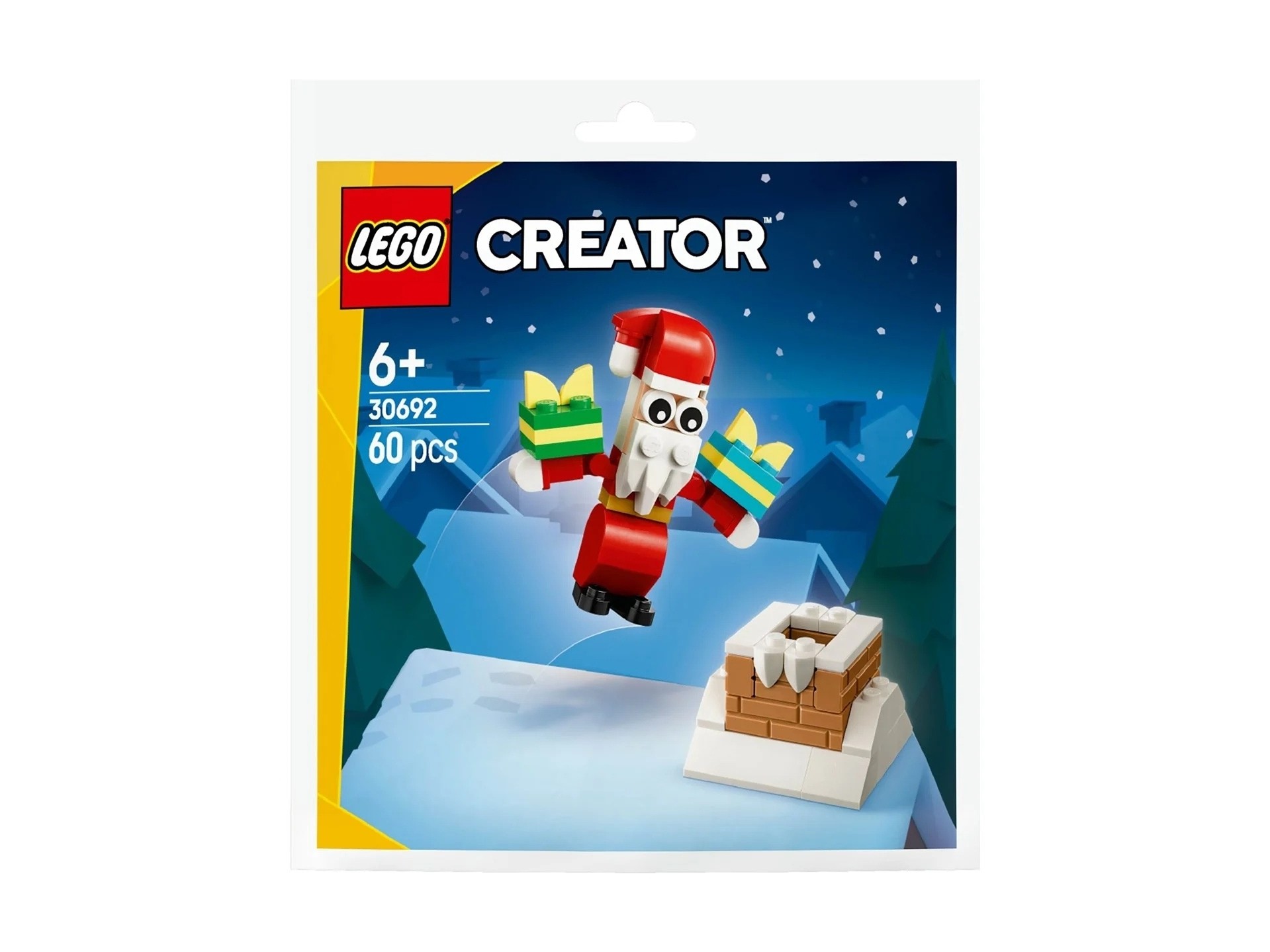 LEGO Inne - Święty Mikołaj i świąteczny komin