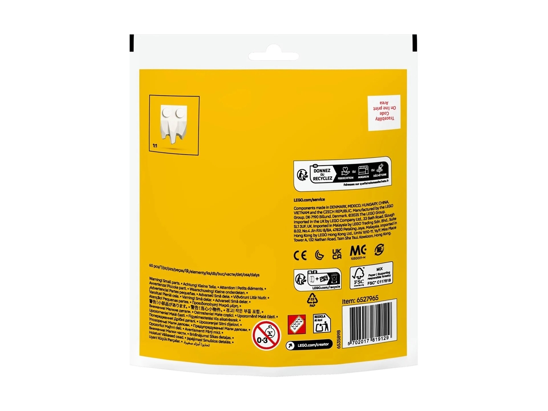 LEGO Inne - Święty Mikołaj i świąteczny komin