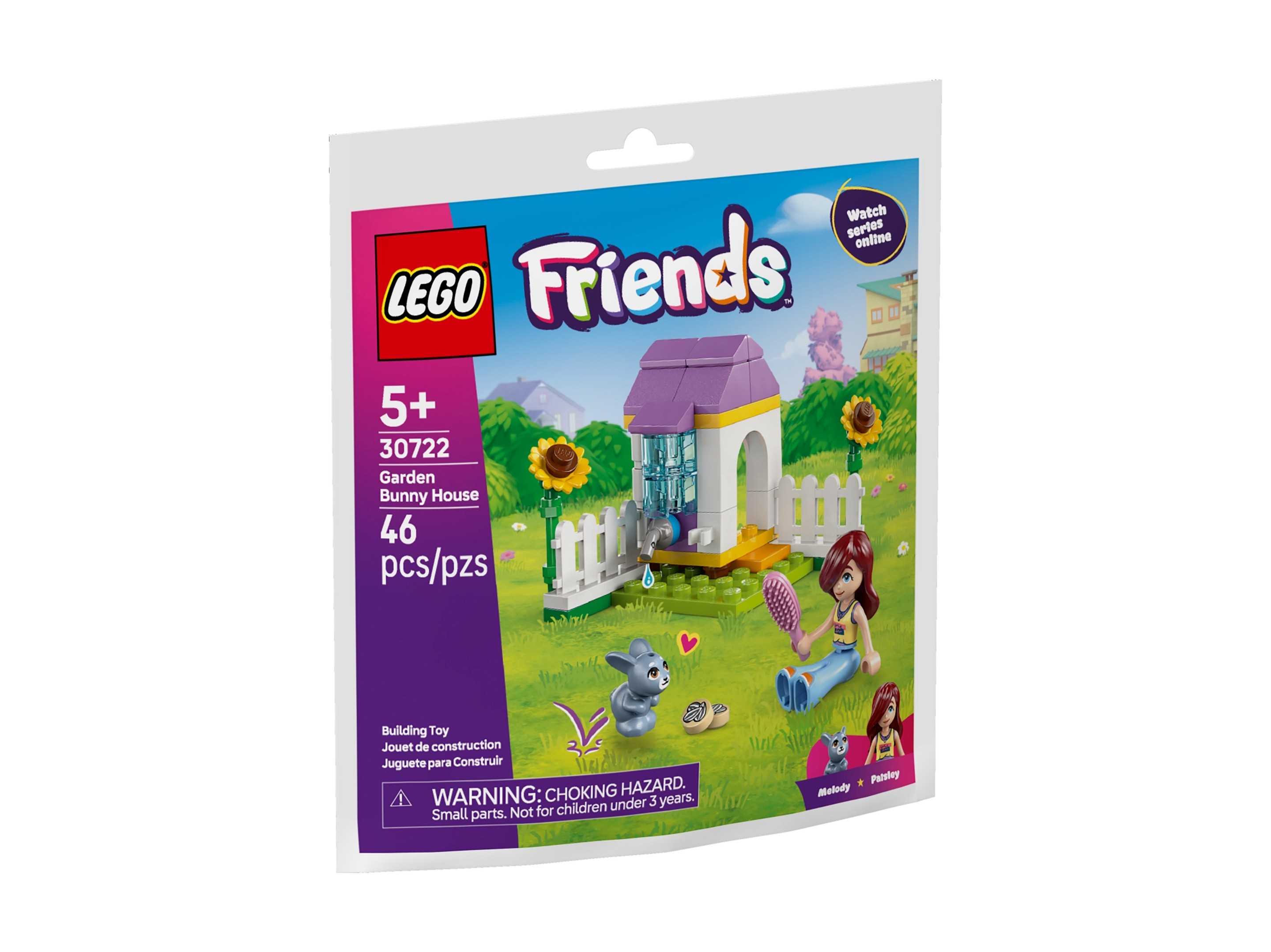 LEGO Friends - Domek króliczka w ogrodzie