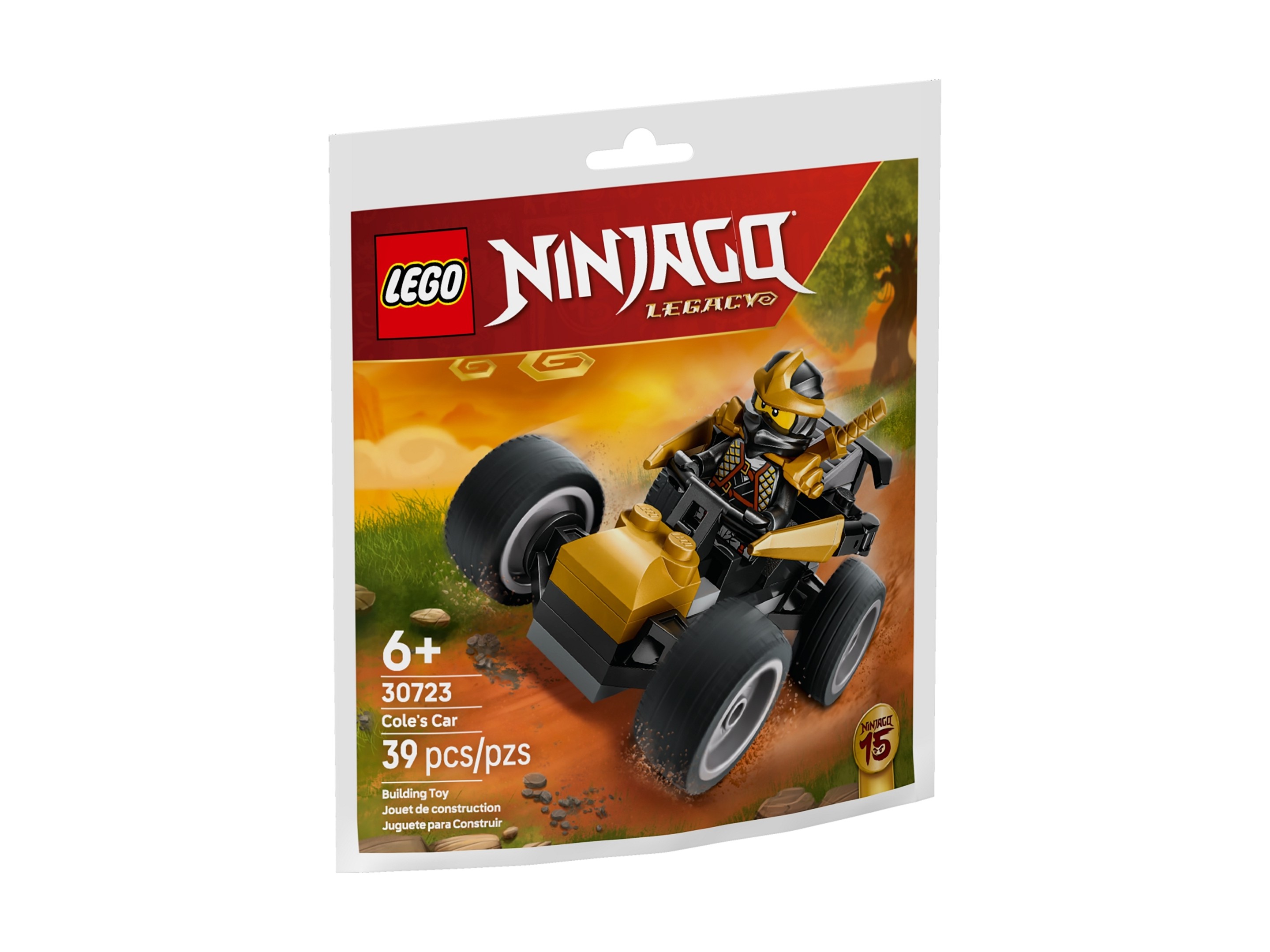 LEGO Ninjago - Samochód ninja Cole’a
