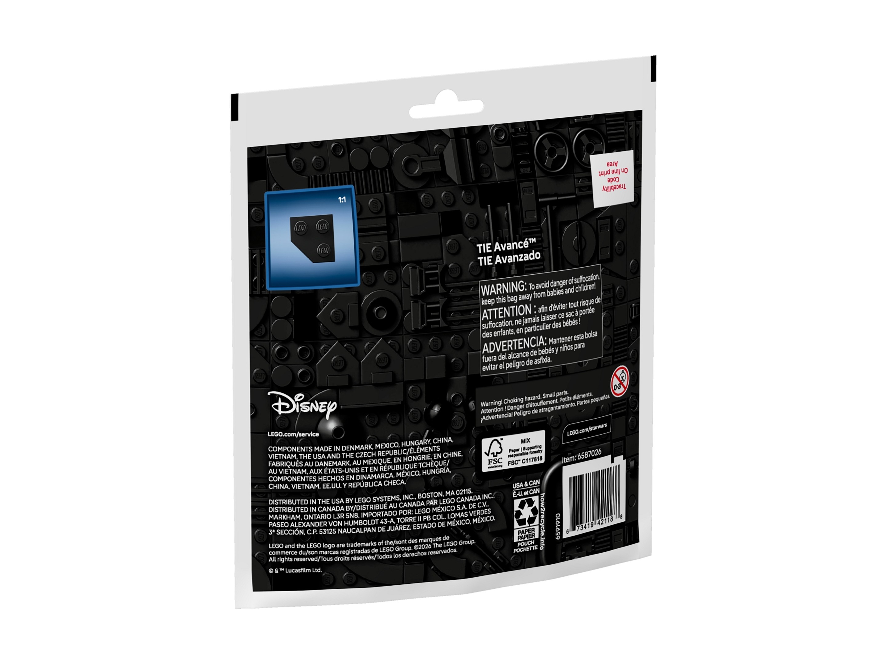 LEGO Star Wars - Minimodel TIE Advanced™