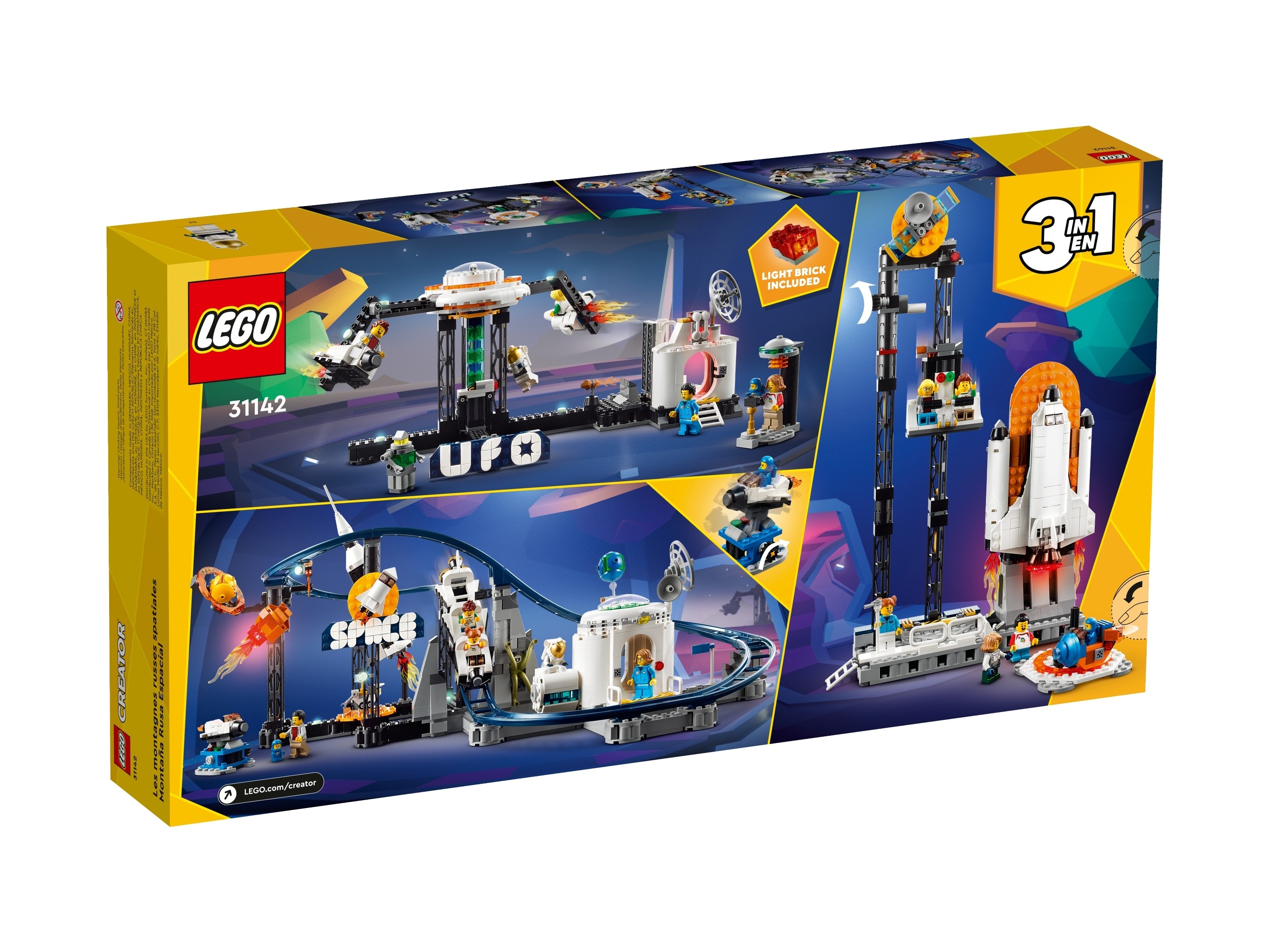 LEGO Creator 3 w 1 - Kosmiczna kolejka górska