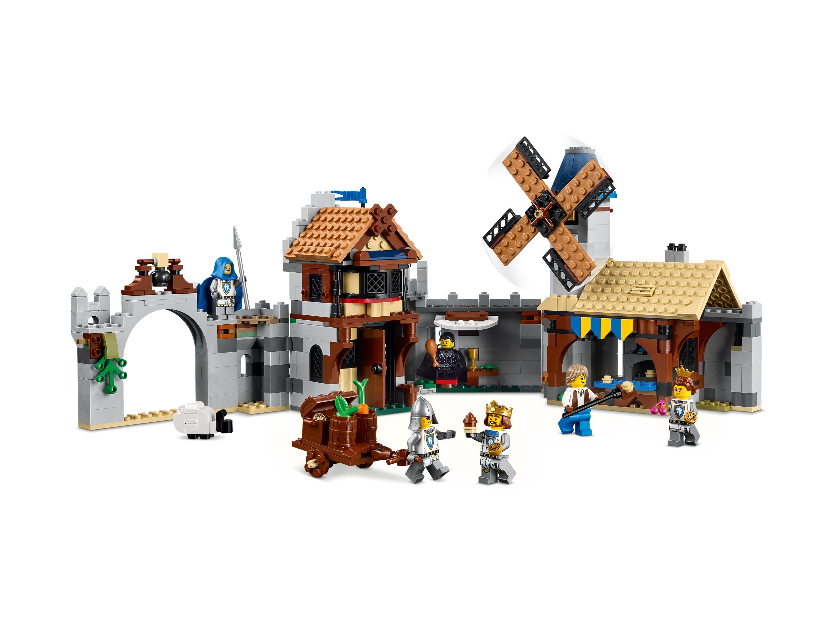 LEGO Creator 3 w 1 - Średniowieczny zamek rycerzy konnych