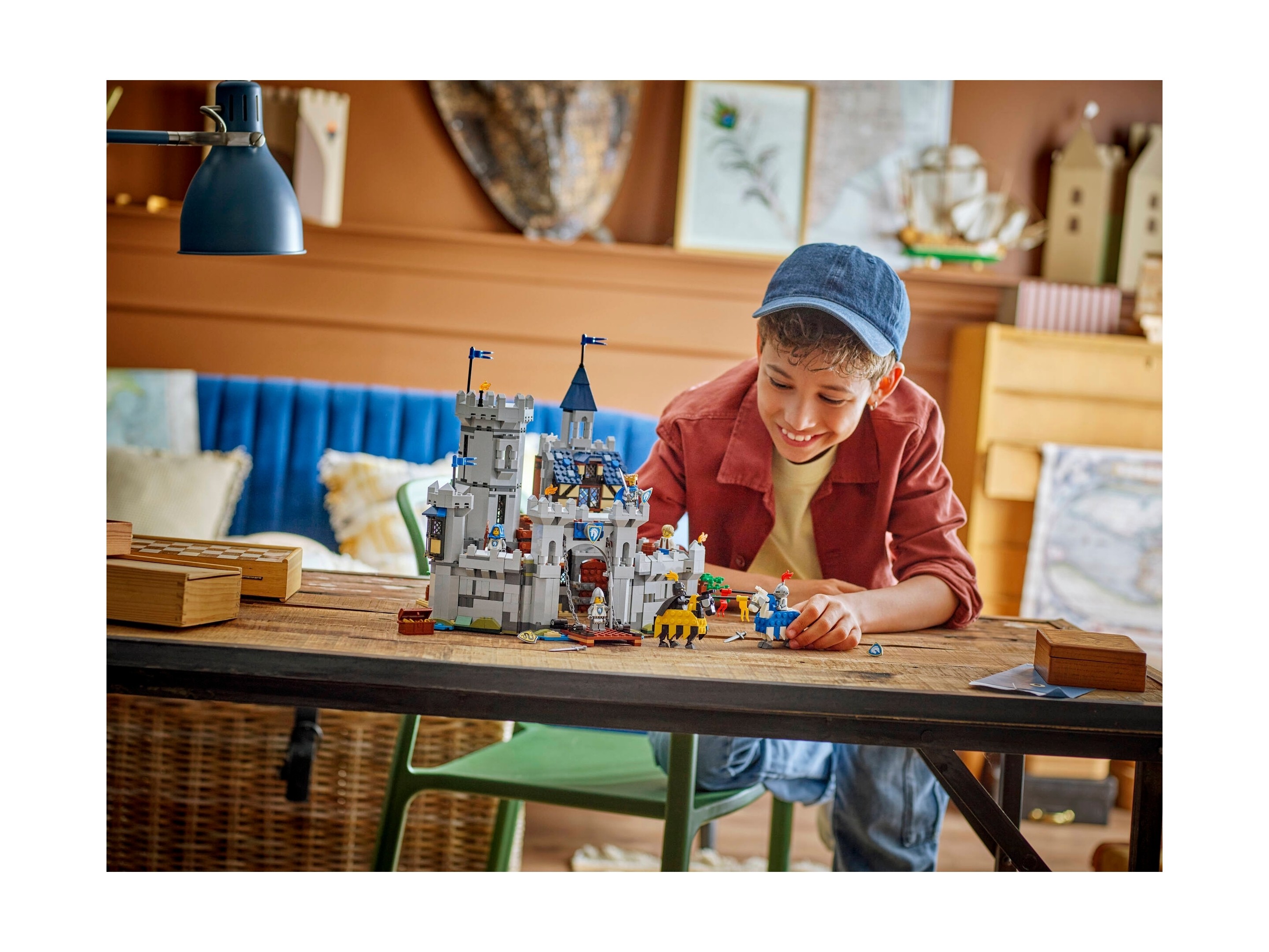 LEGO Creator 3 w 1 - Średniowieczny zamek rycerzy konnych