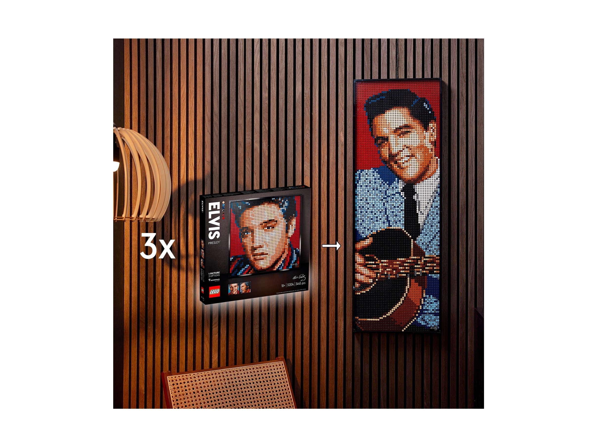 LEGO LEGO Art - Elvis Presley – The King