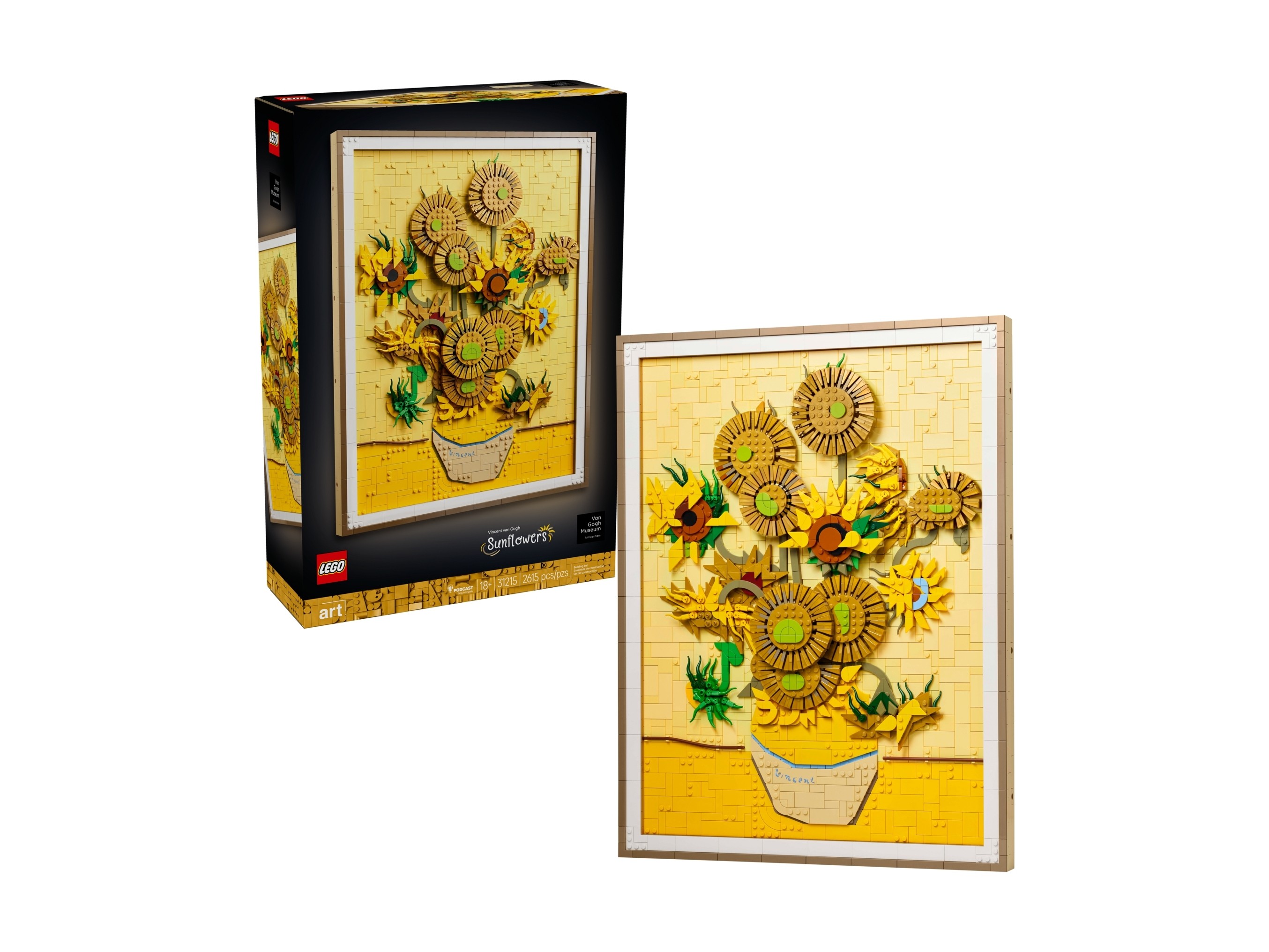 LEGO LEGO Art - Vincent van Gogh - Słoneczniki