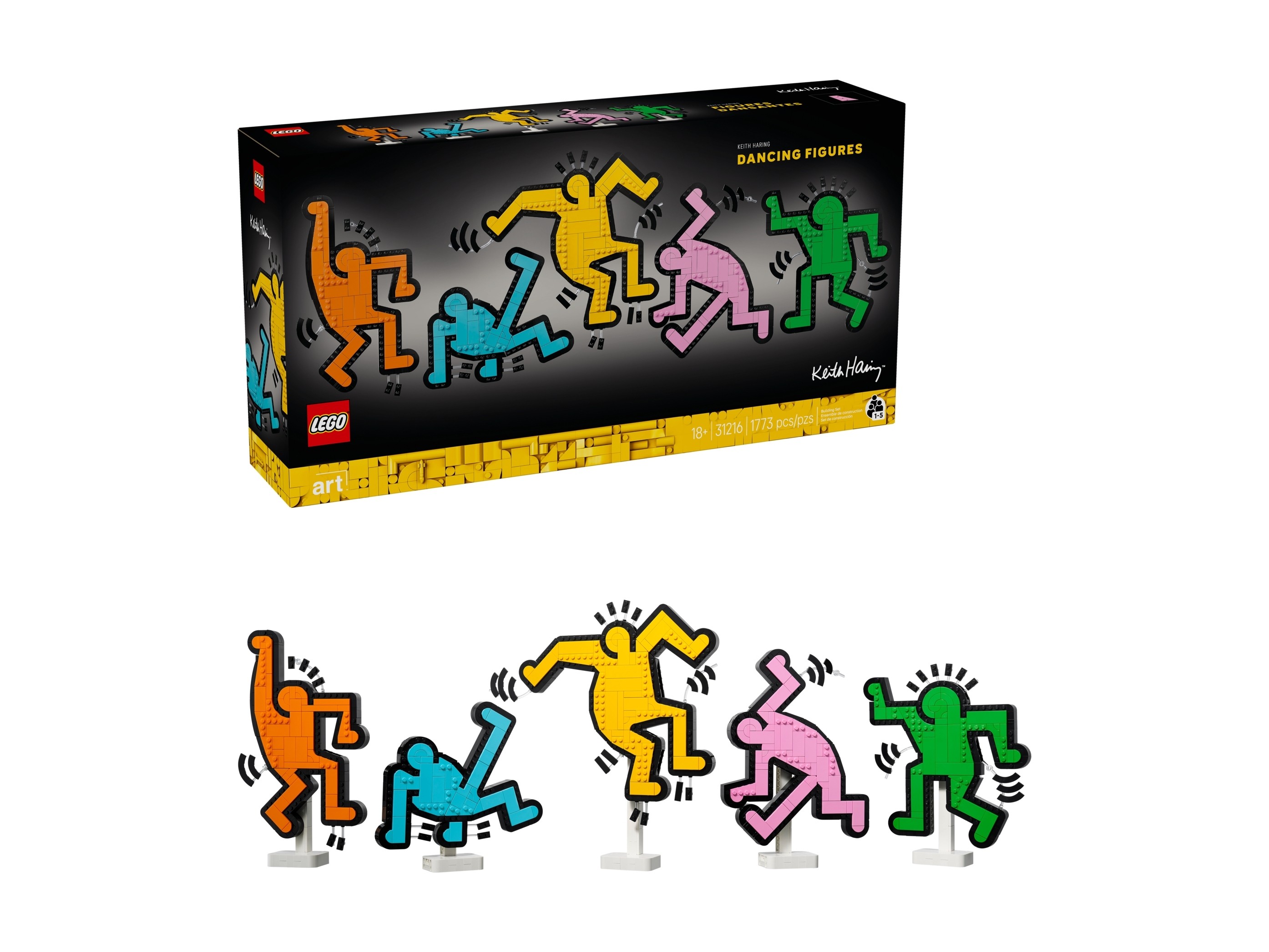 LEGO LEGO Art - Keith Haring - Tańczące postacie