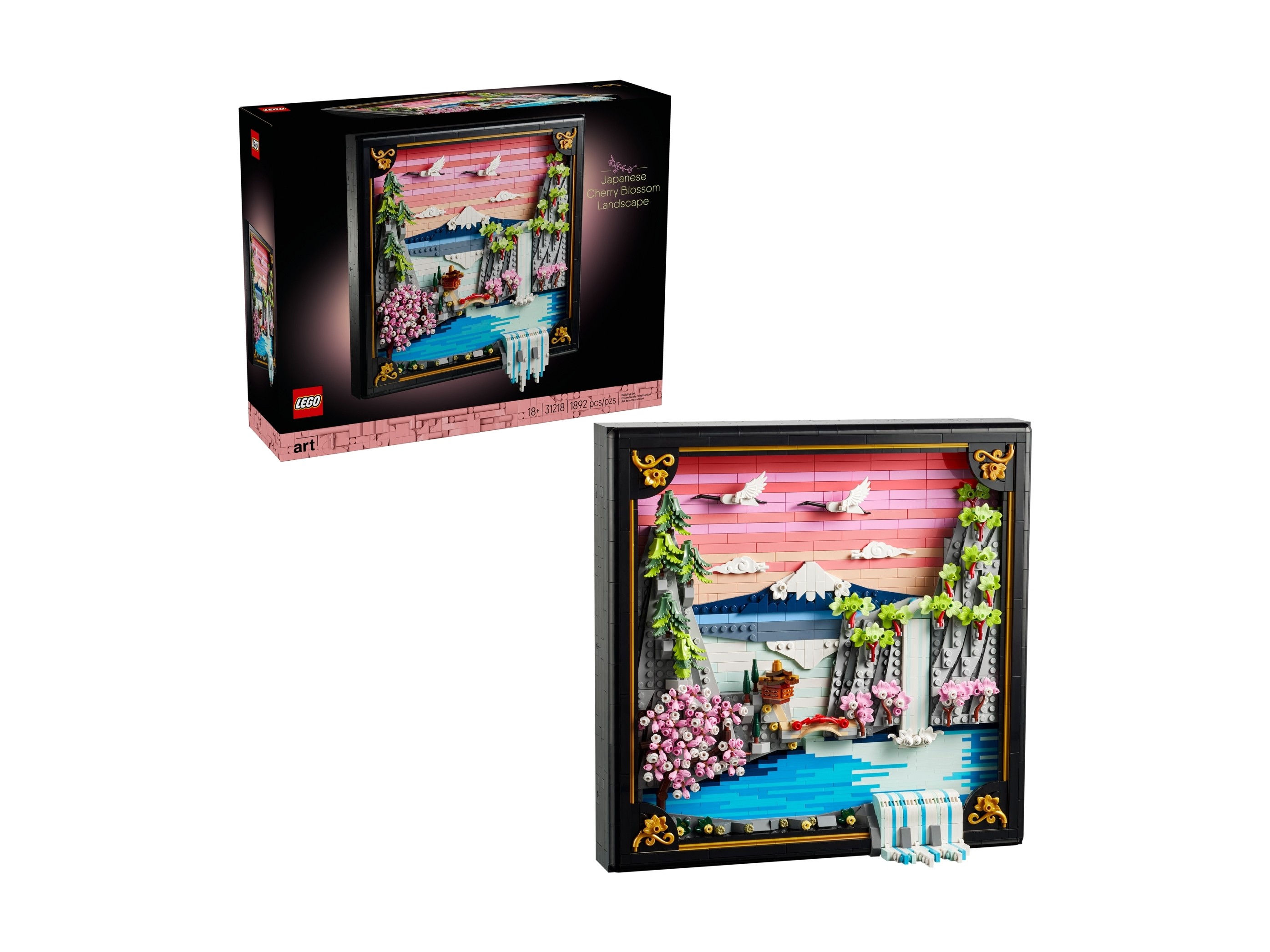 LEGO LEGO Art - Japoński krajobraz z kwitnącą wiśnią