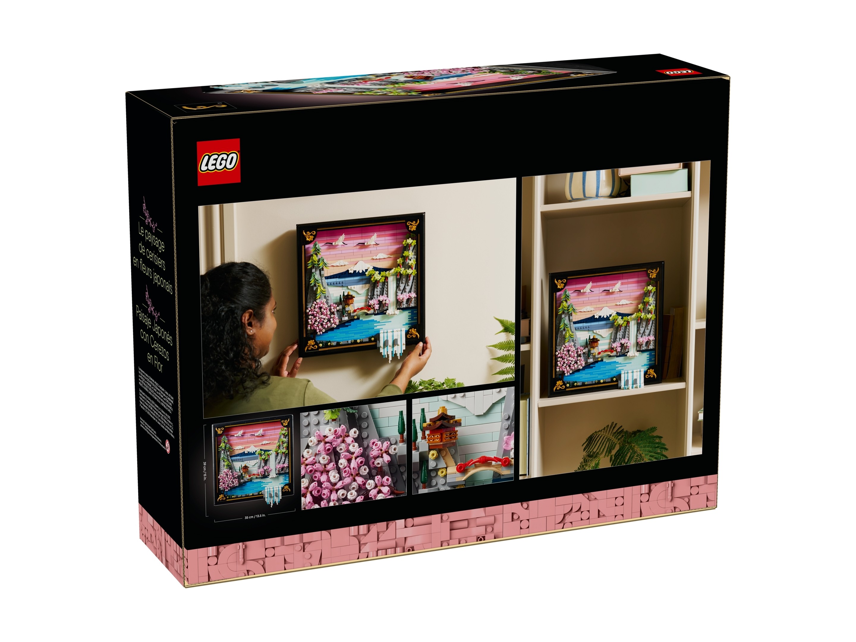 LEGO LEGO Art - Japoński krajobraz z kwitnącą wiśnią