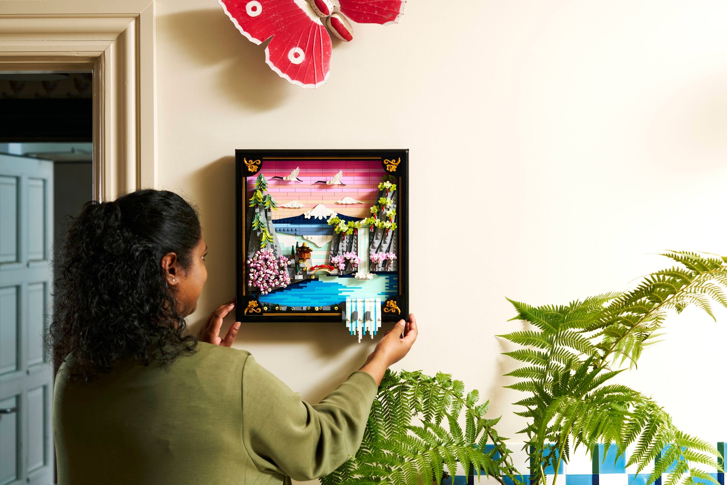 LEGO LEGO Art - Japoński krajobraz z kwitnącą wiśnią