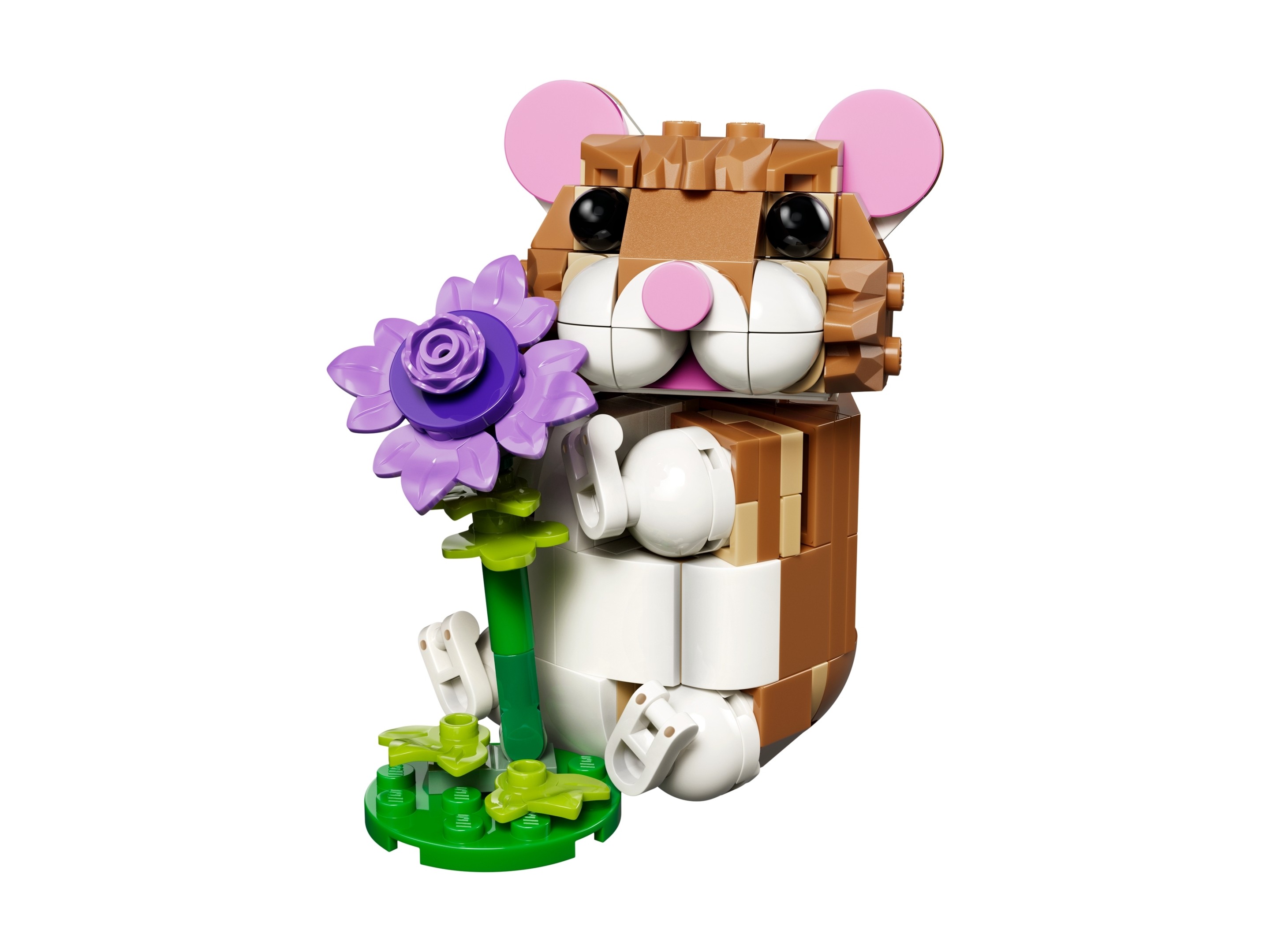 LEGO Creator 3 w 1 - Uroczy chomik z kwiatkiem