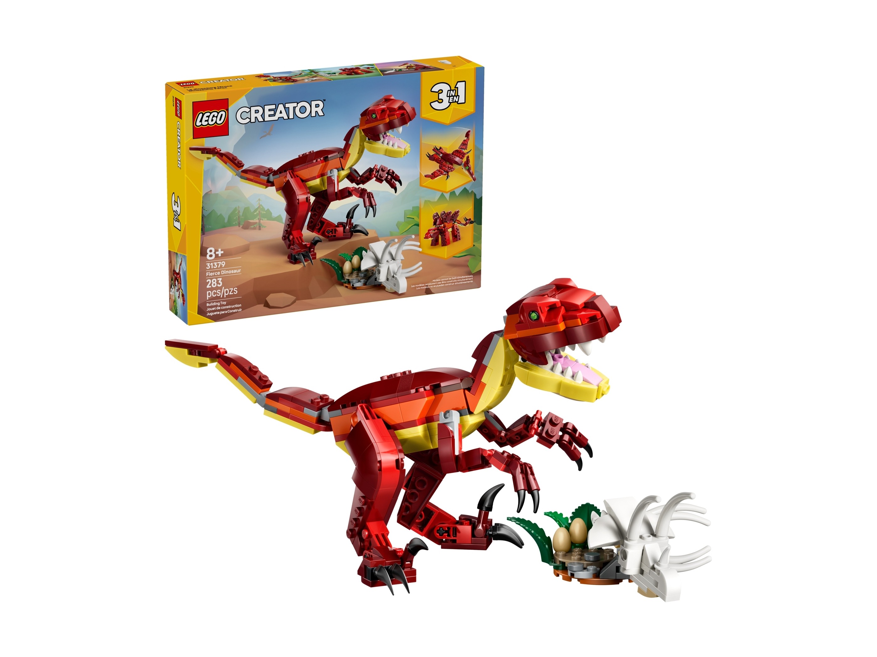 LEGO Creator 3 w 1 - Groźny dinozaur