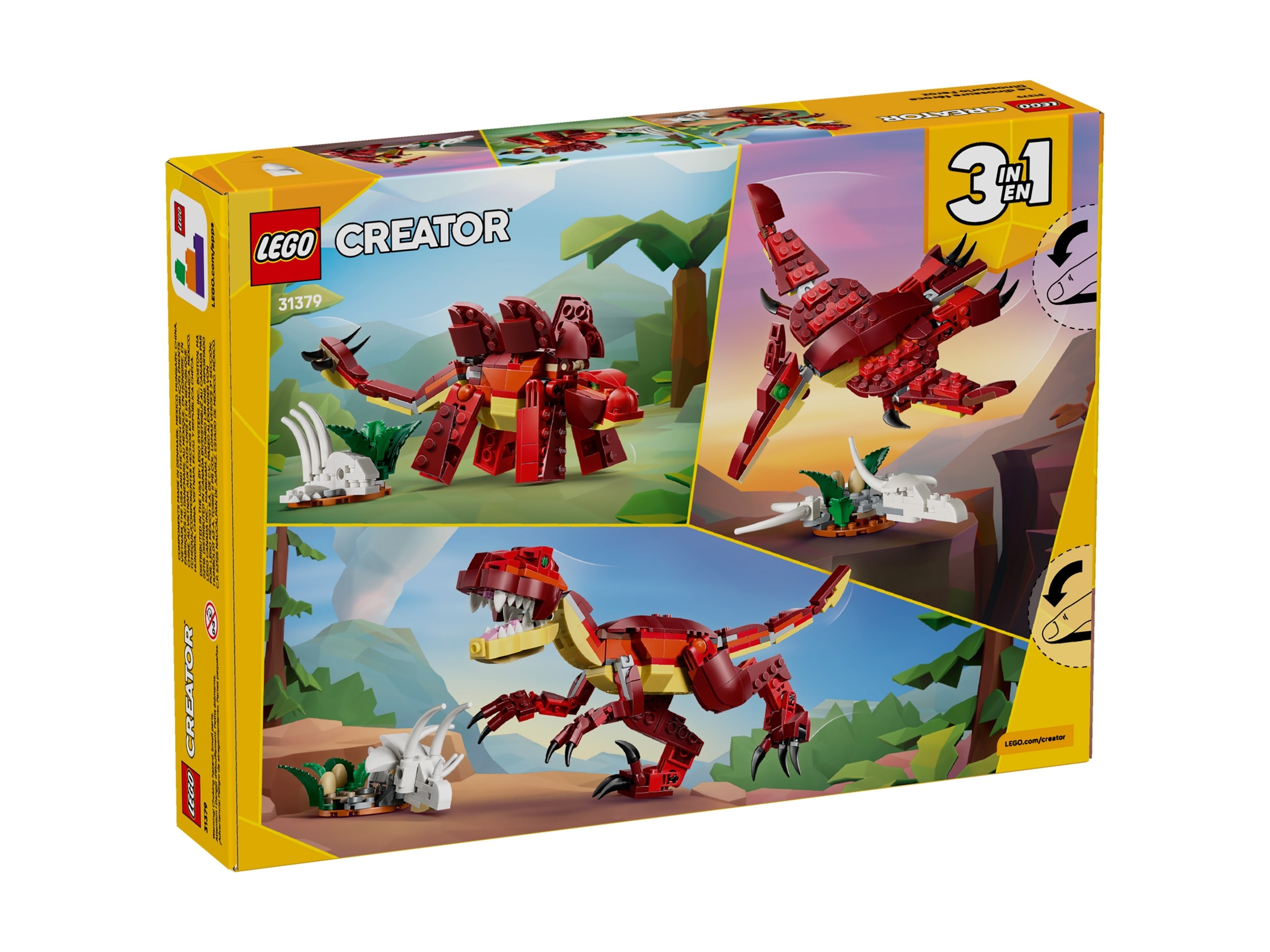 LEGO Creator 3 w 1 - Groźny dinozaur