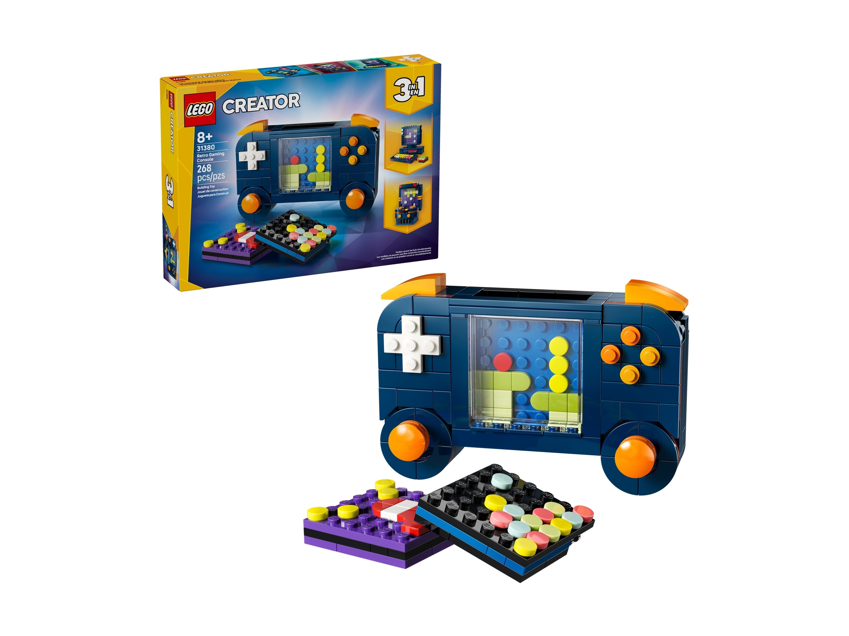 LEGO Creator 3 w 1 - Konsola do gry retro