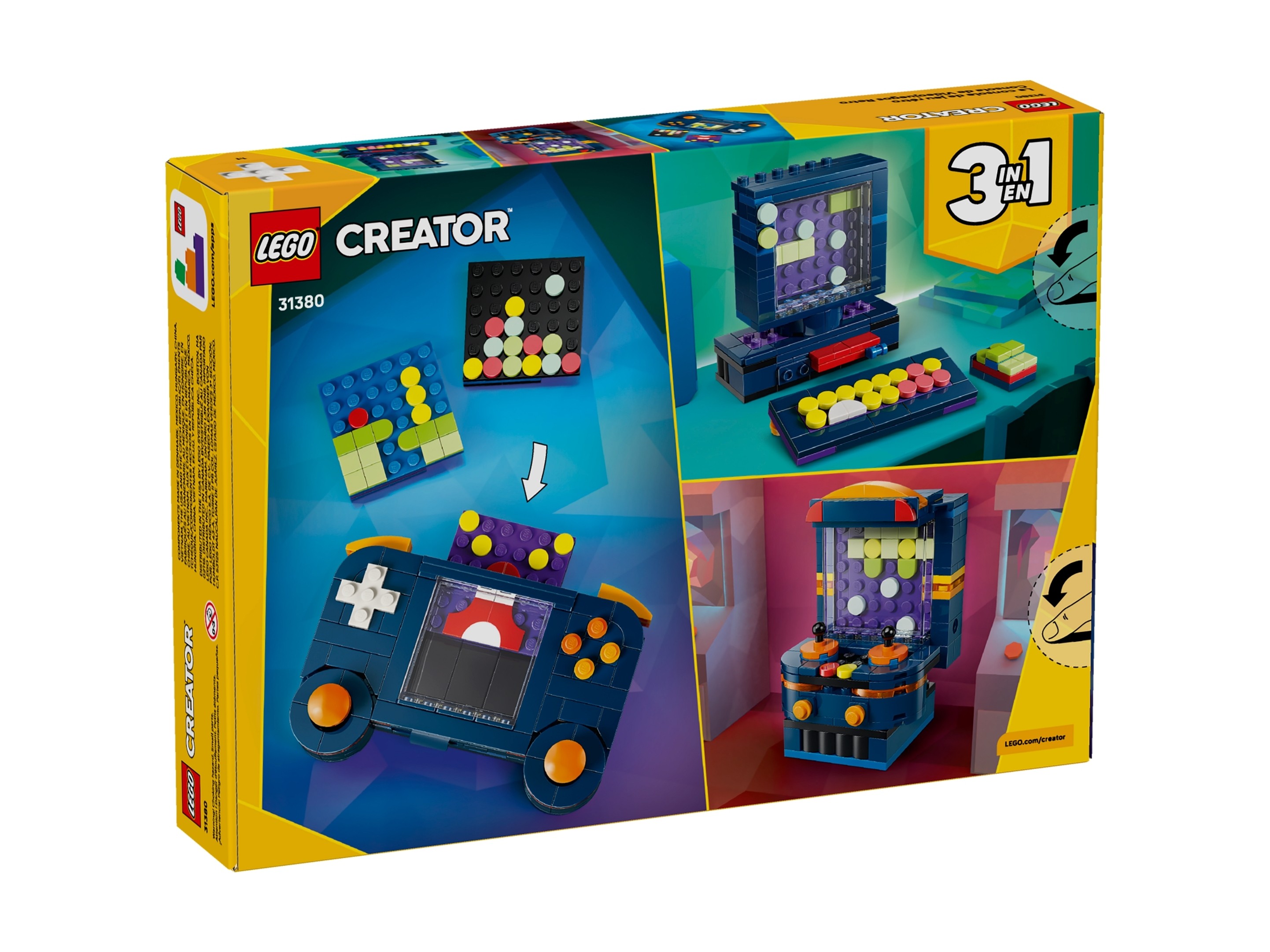 LEGO Creator 3 w 1 - Konsola do gry retro