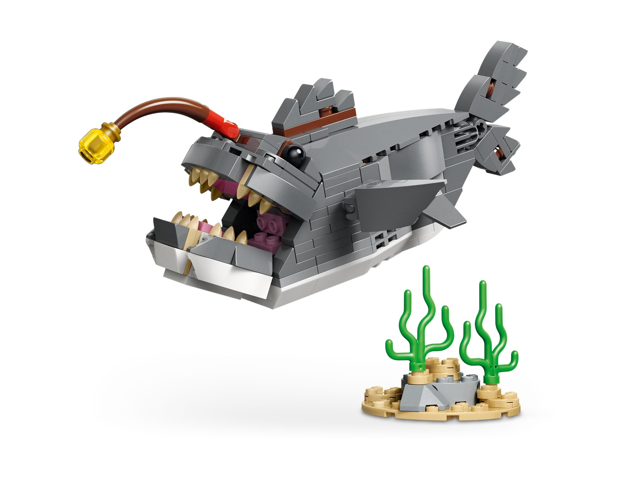 LEGO Creator 3 w 1 - Groźny rekin i skrzynia ze skarbem