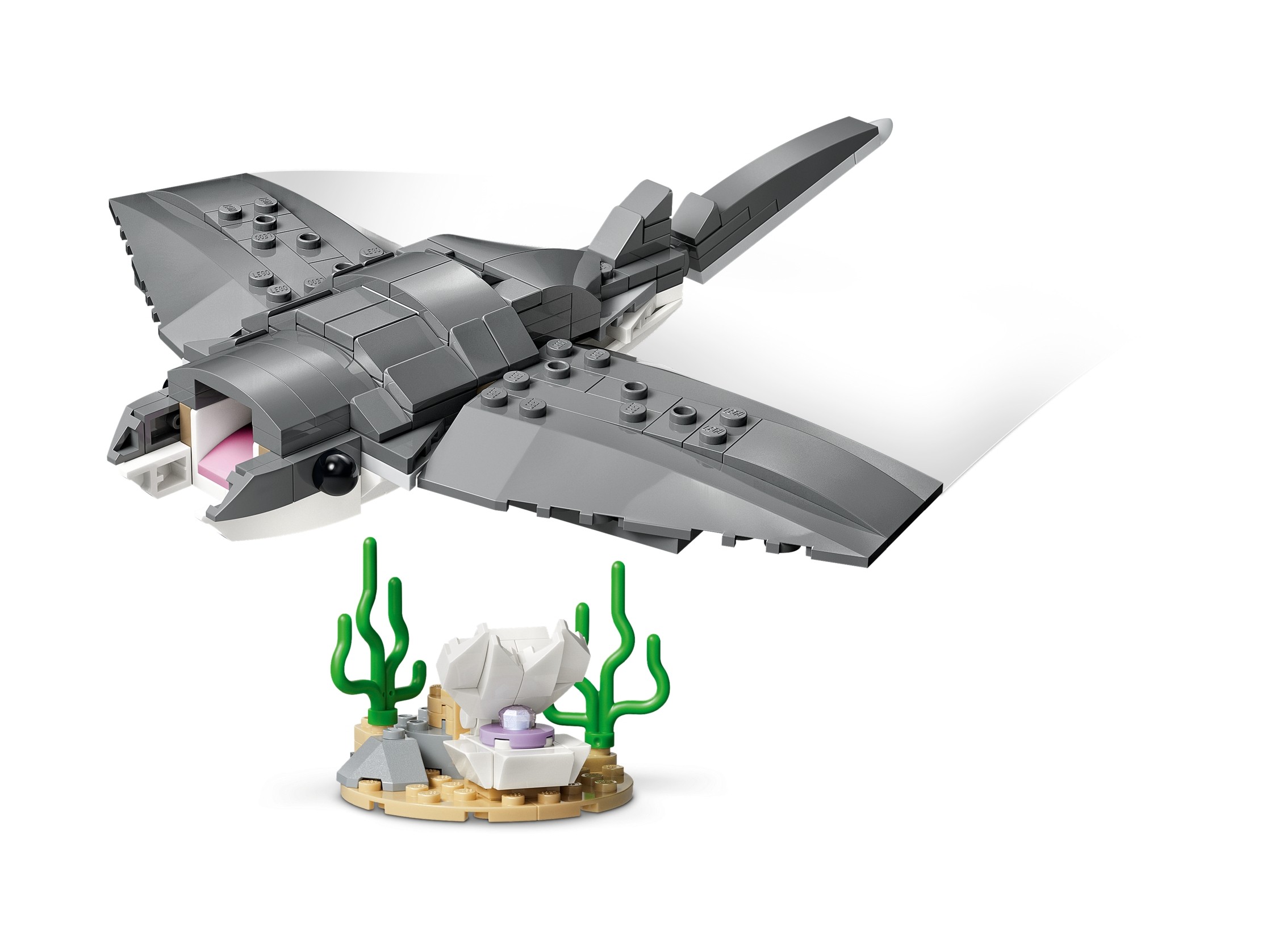 LEGO Creator 3 w 1 - Groźny rekin i skrzynia ze skarbem