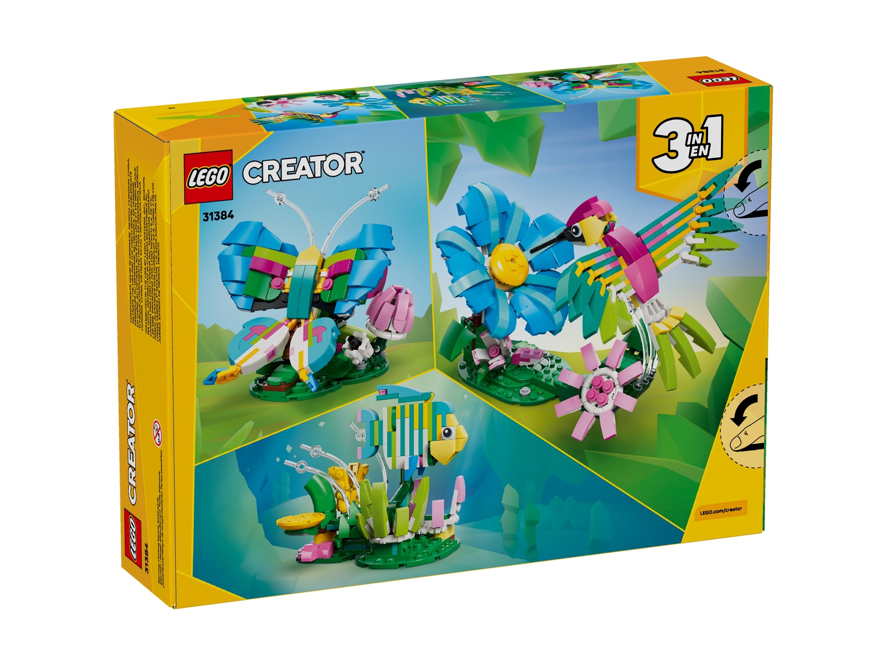 LEGO Creator 3 w 1 - Dzikie zwierzęta: kolorowy koliber