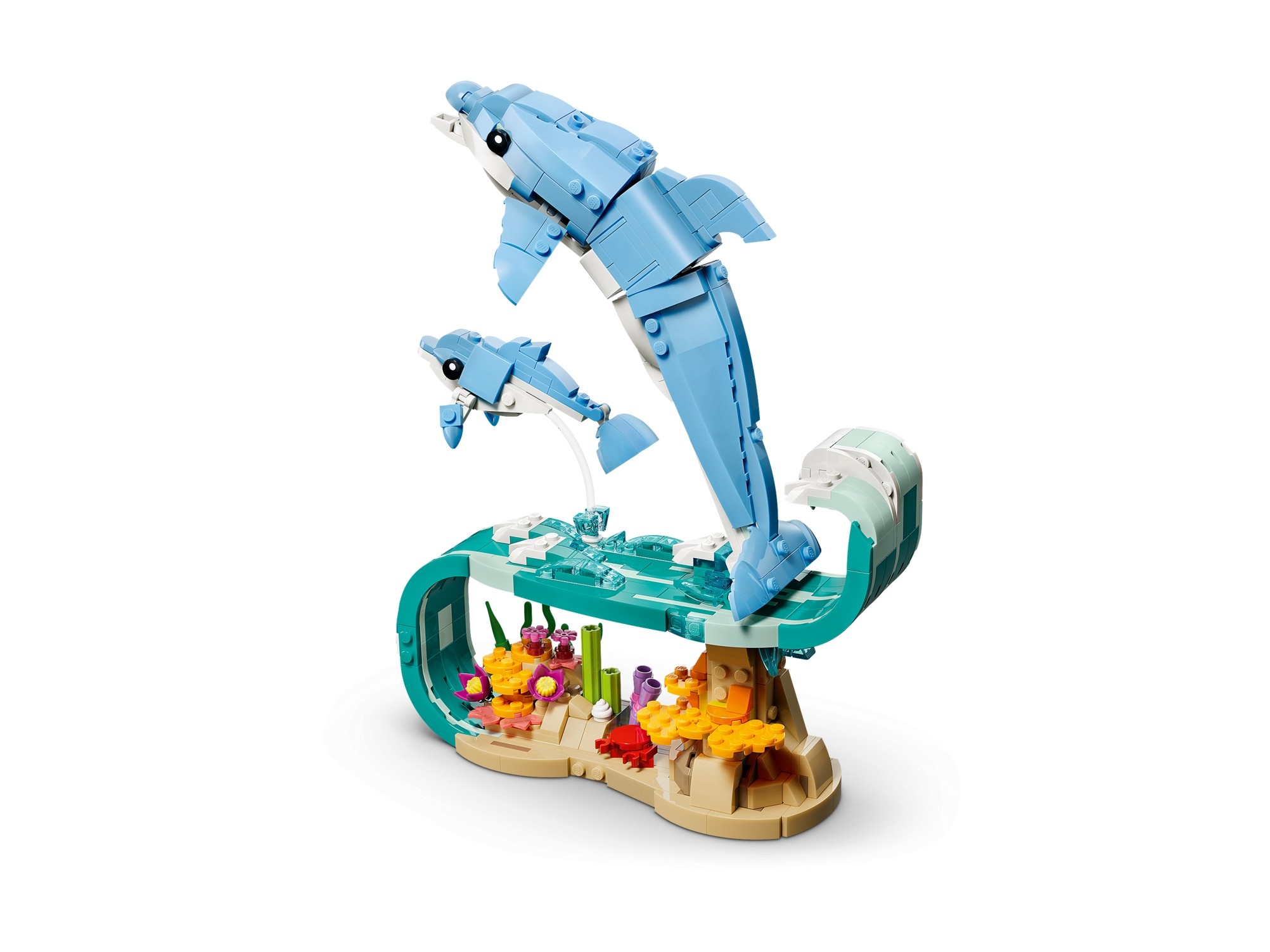 LEGO Creator 3 w 1 - Zwierzęta morskie: piękny delfin