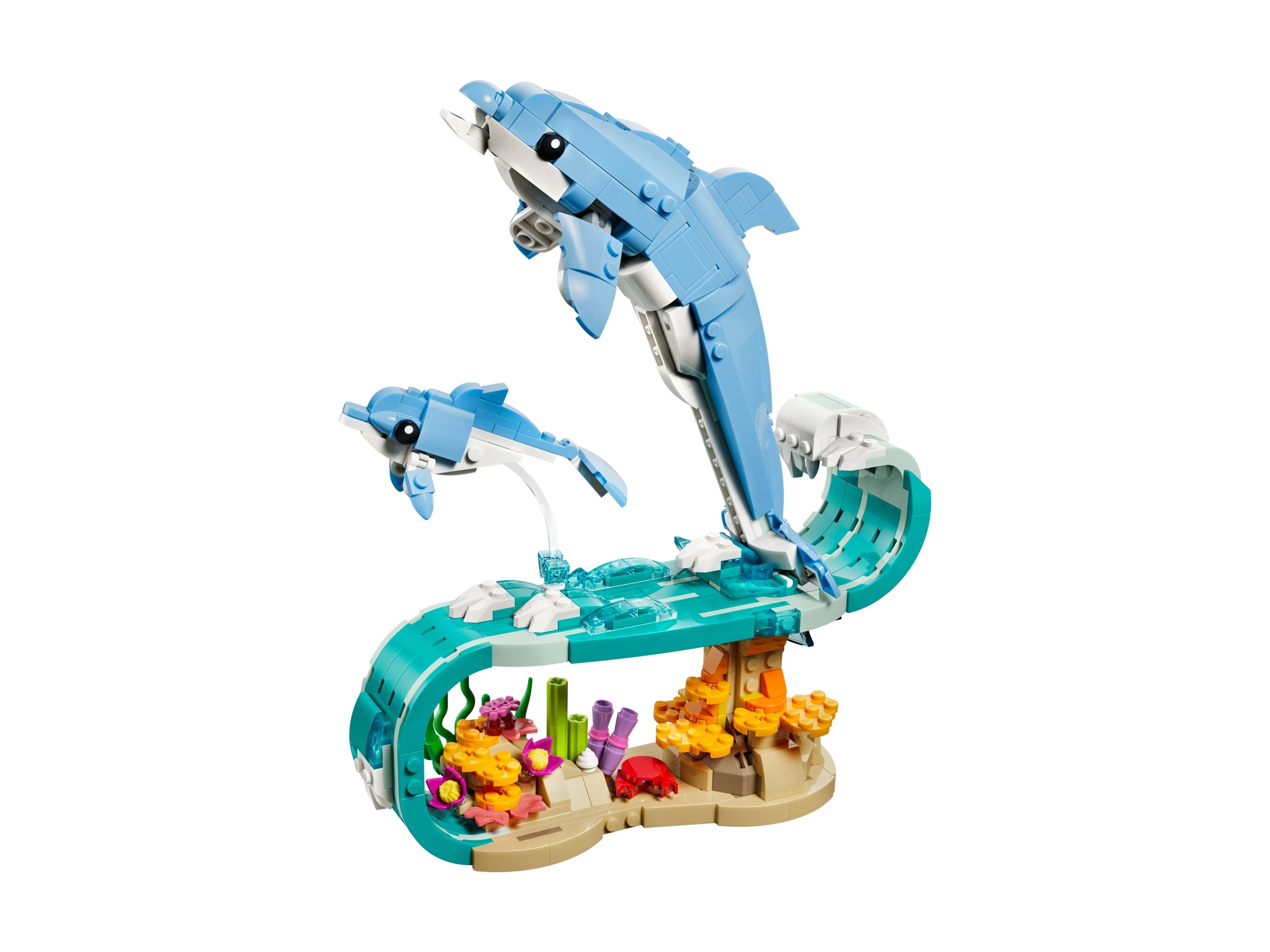 LEGO Creator 3 w 1 - Zwierzęta morskie: piękny delfin