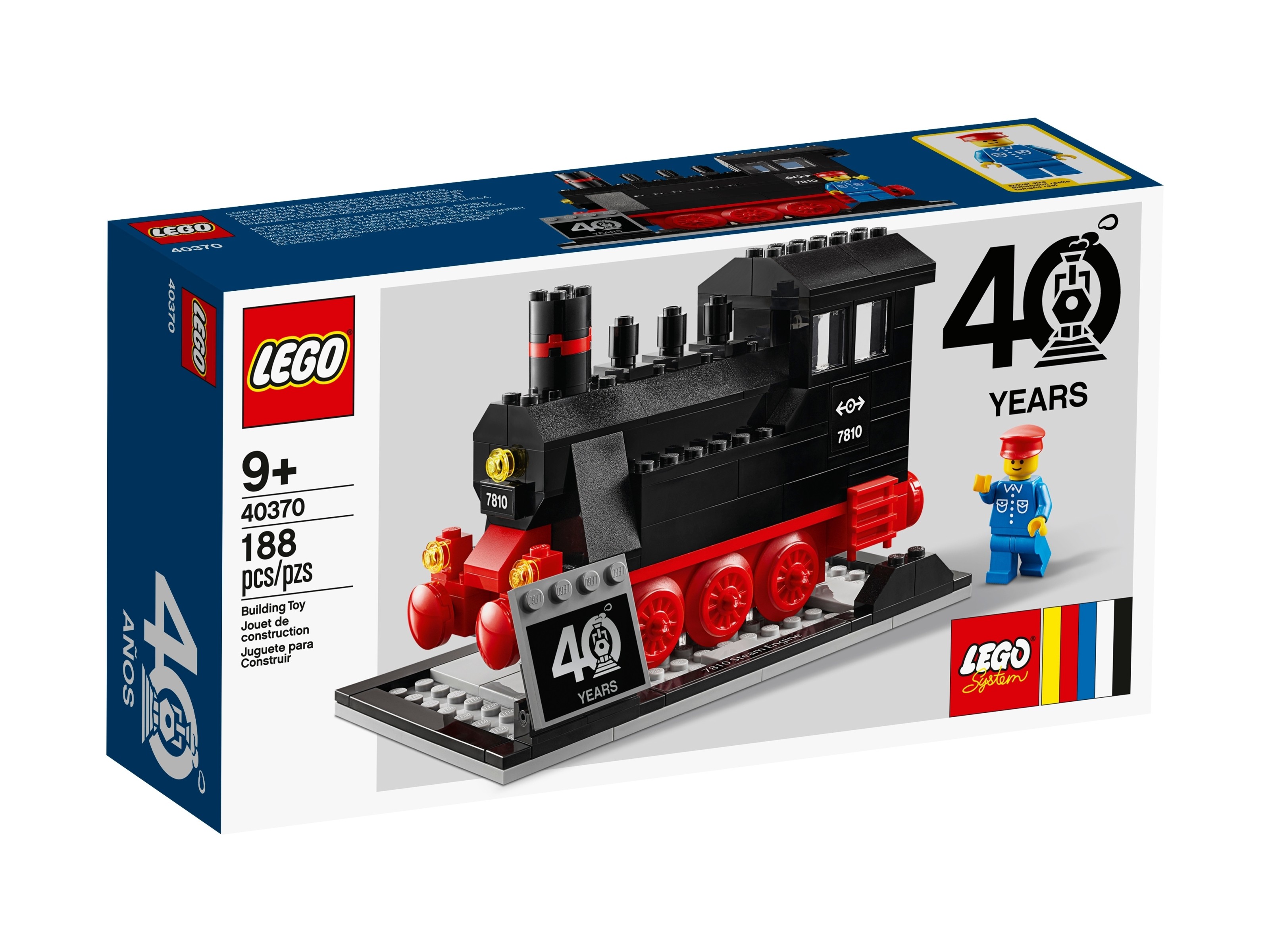 LEGO Promocyjne - 40 lat pociągów LEGO
