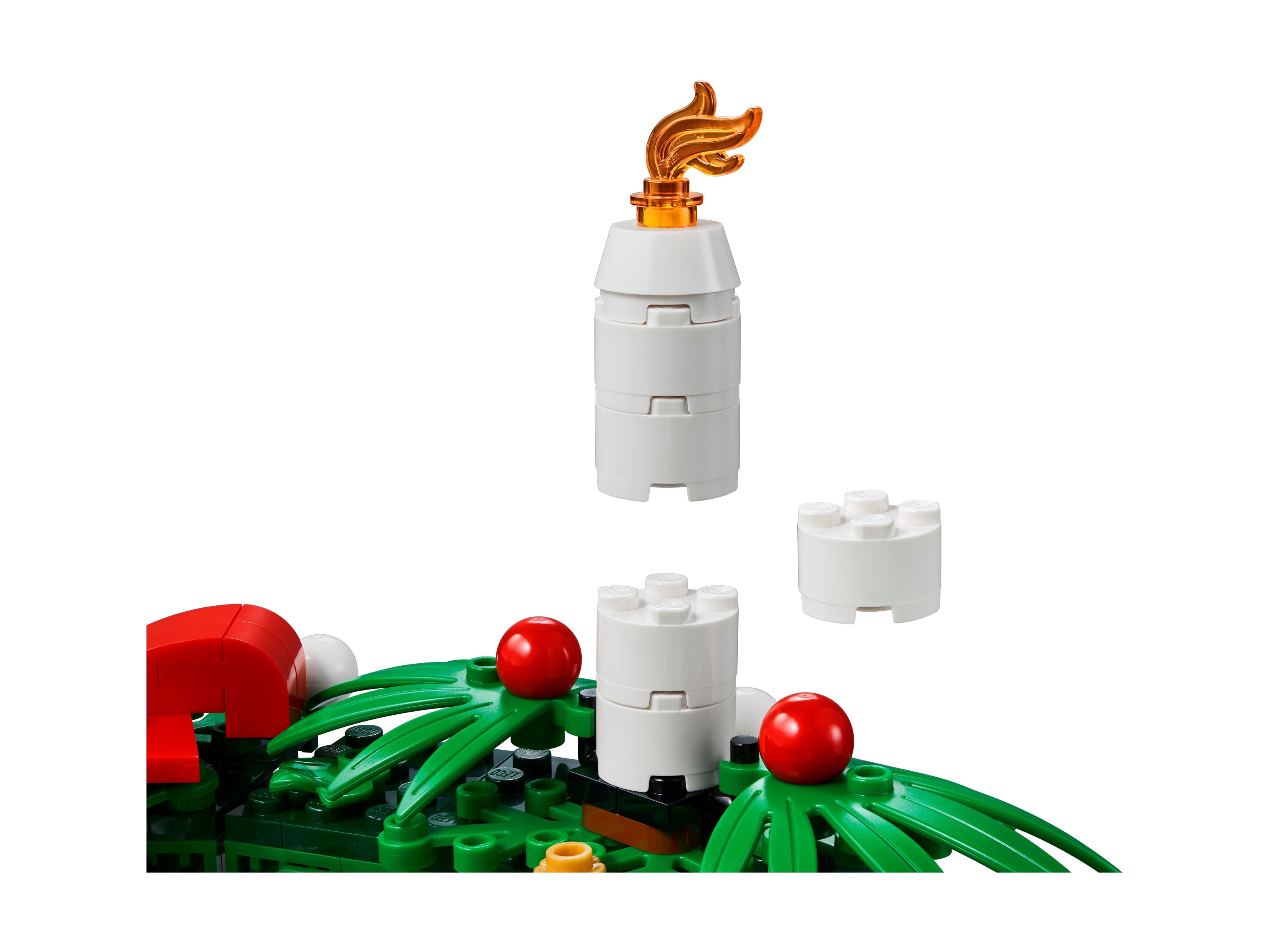 LEGO Inne - Bożonarodzeniowy wieniec 2 w 1