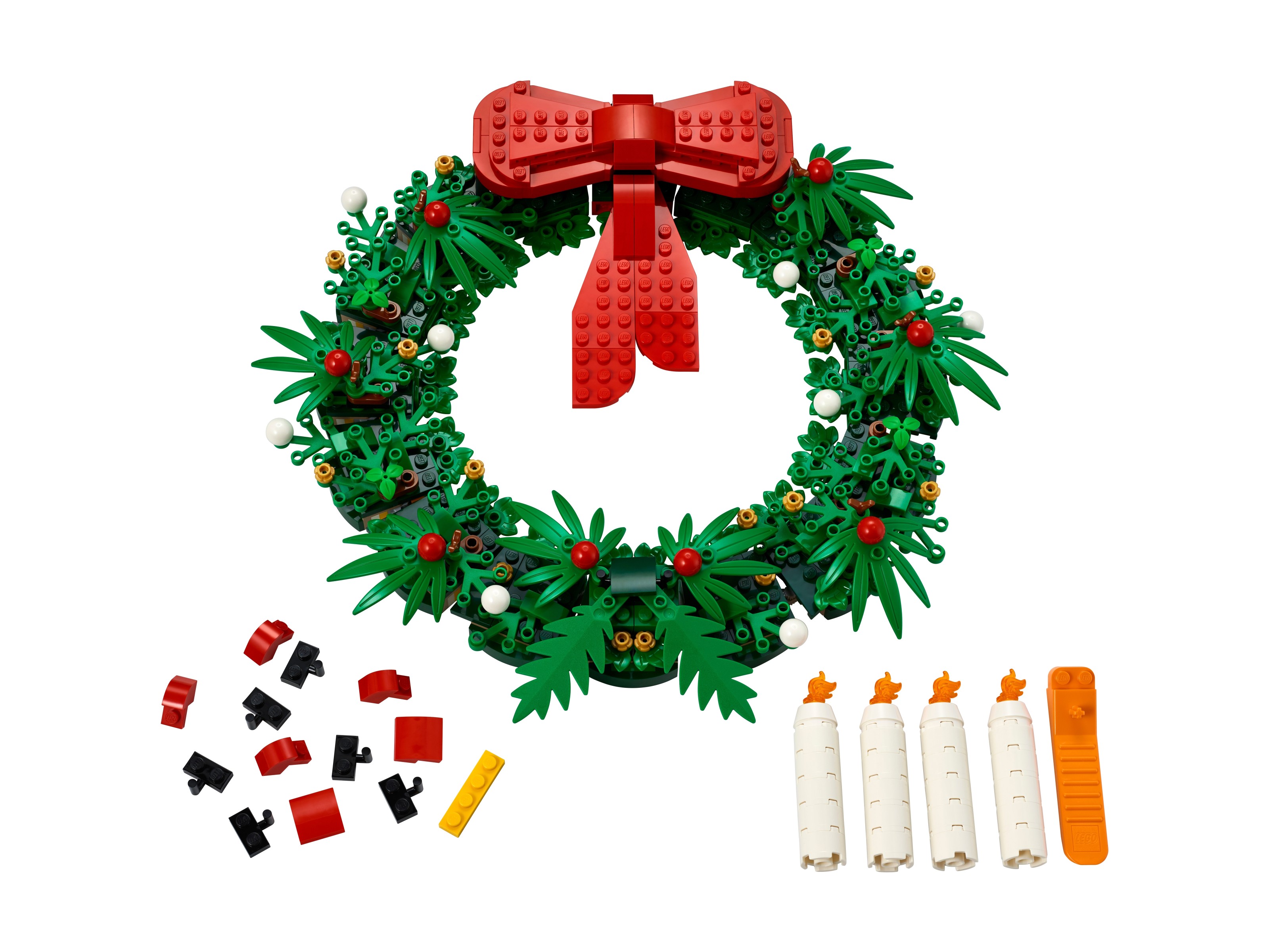 LEGO Inne - Bożonarodzeniowy wieniec 2 w 1