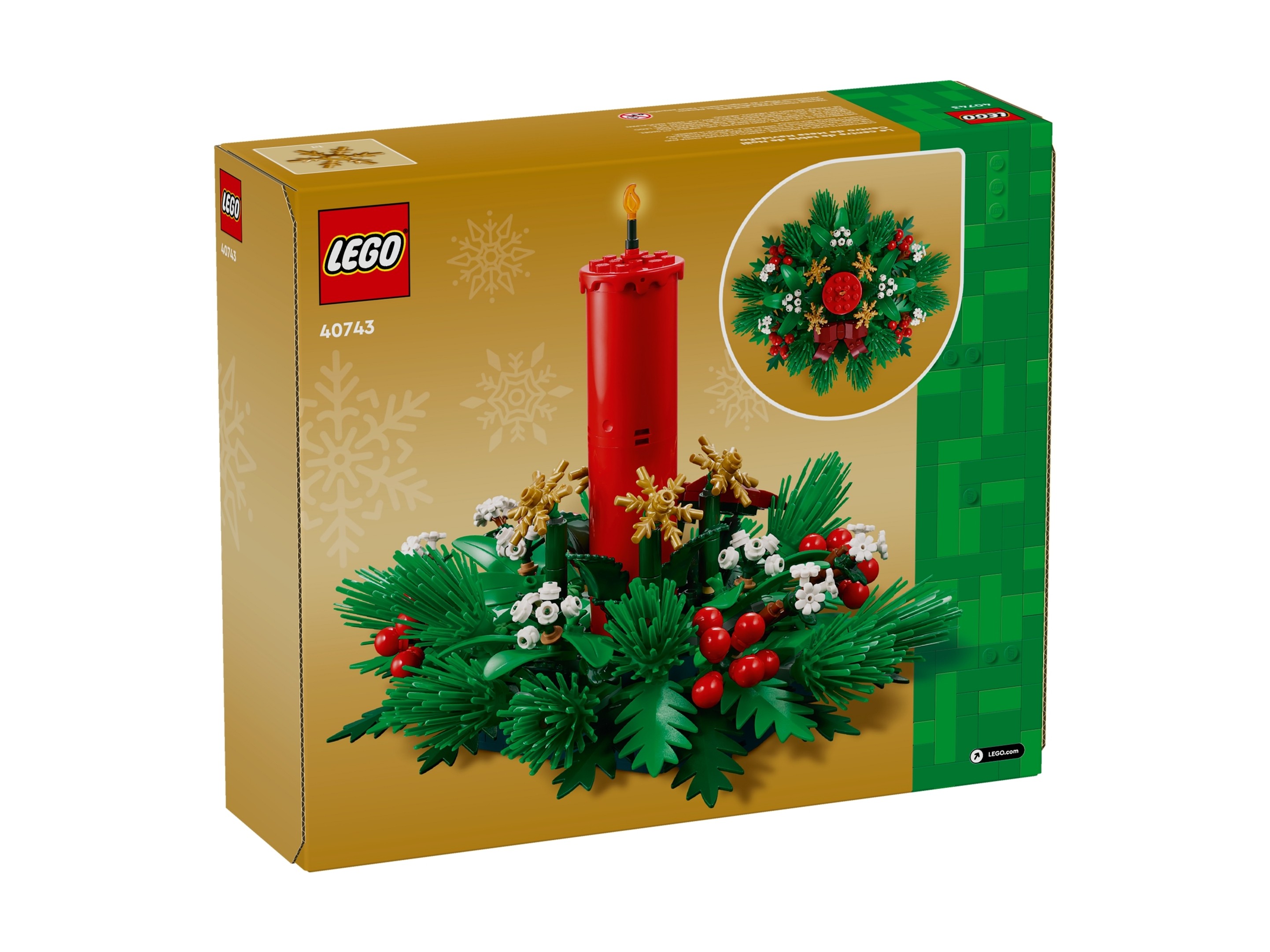 LEGO Okolicznościowe - Świąteczna dekoracja stołu