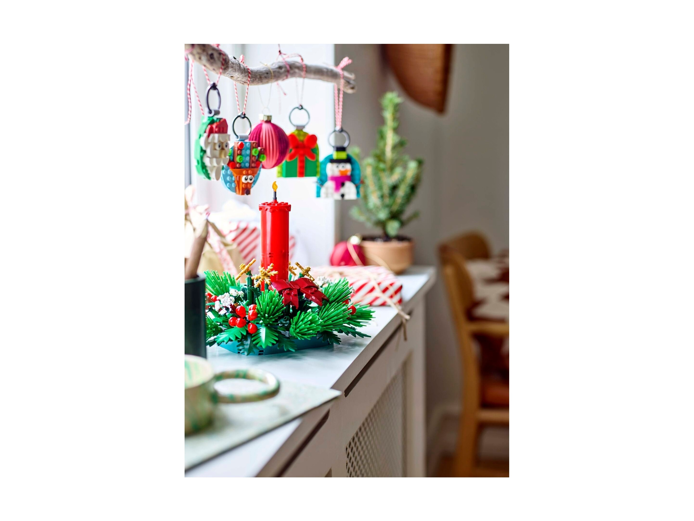 LEGO Okolicznościowe - Świąteczna dekoracja stołu