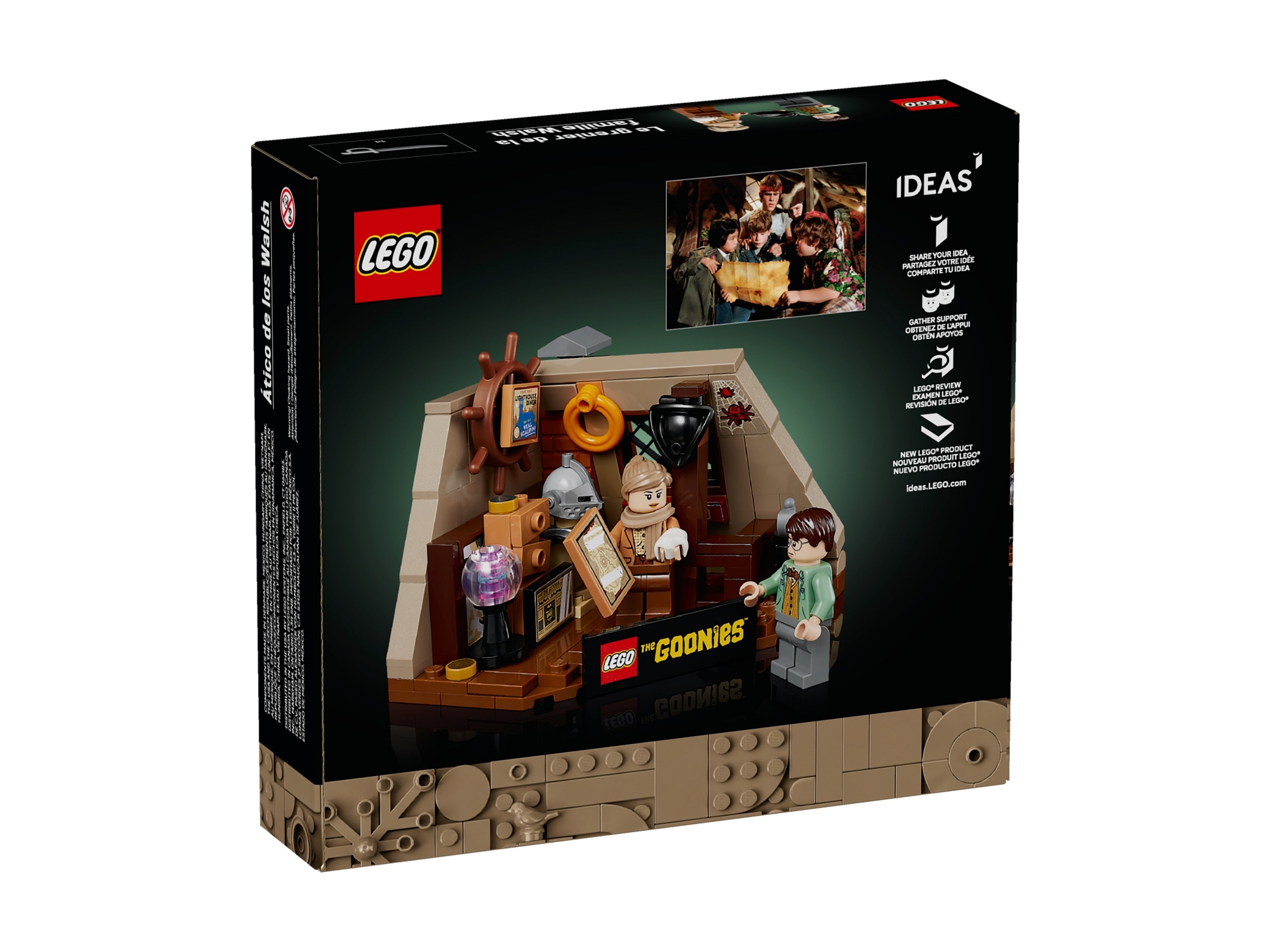 LEGO Ideas - Goonies: strych Walshów