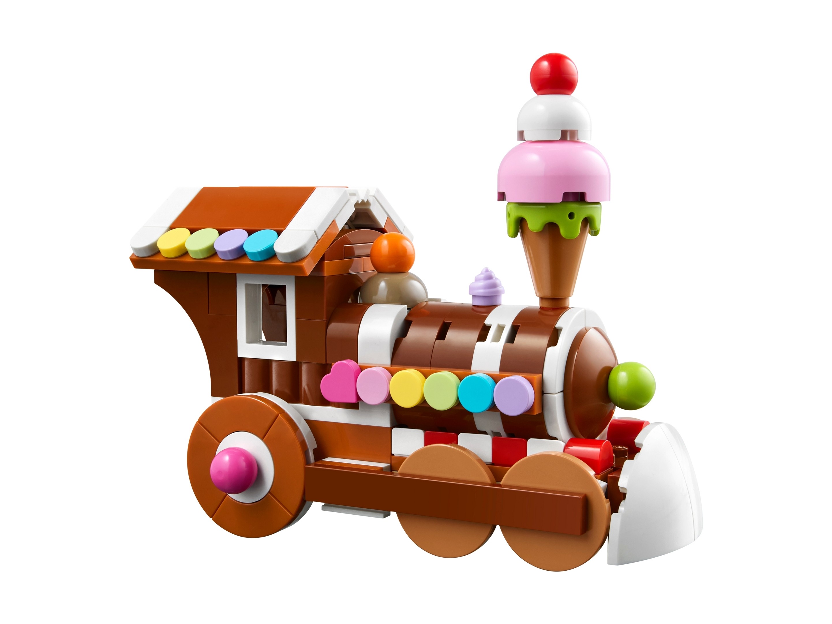 LEGO Okolicznościowe - LEGO Creator 40777 Ozdoba z piernikowym pociągiem