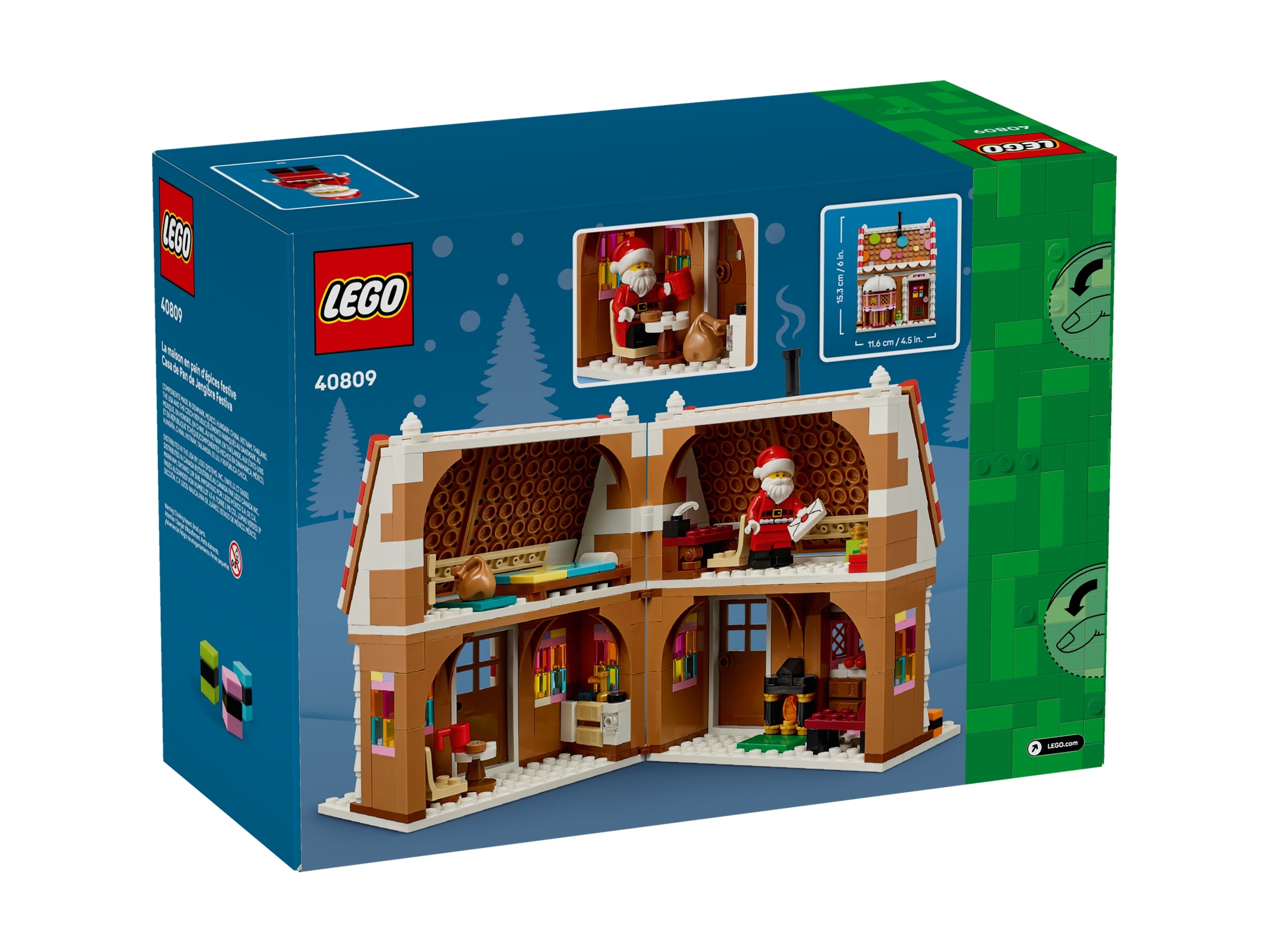 LEGO Inne - Świąteczna chatka z piernika