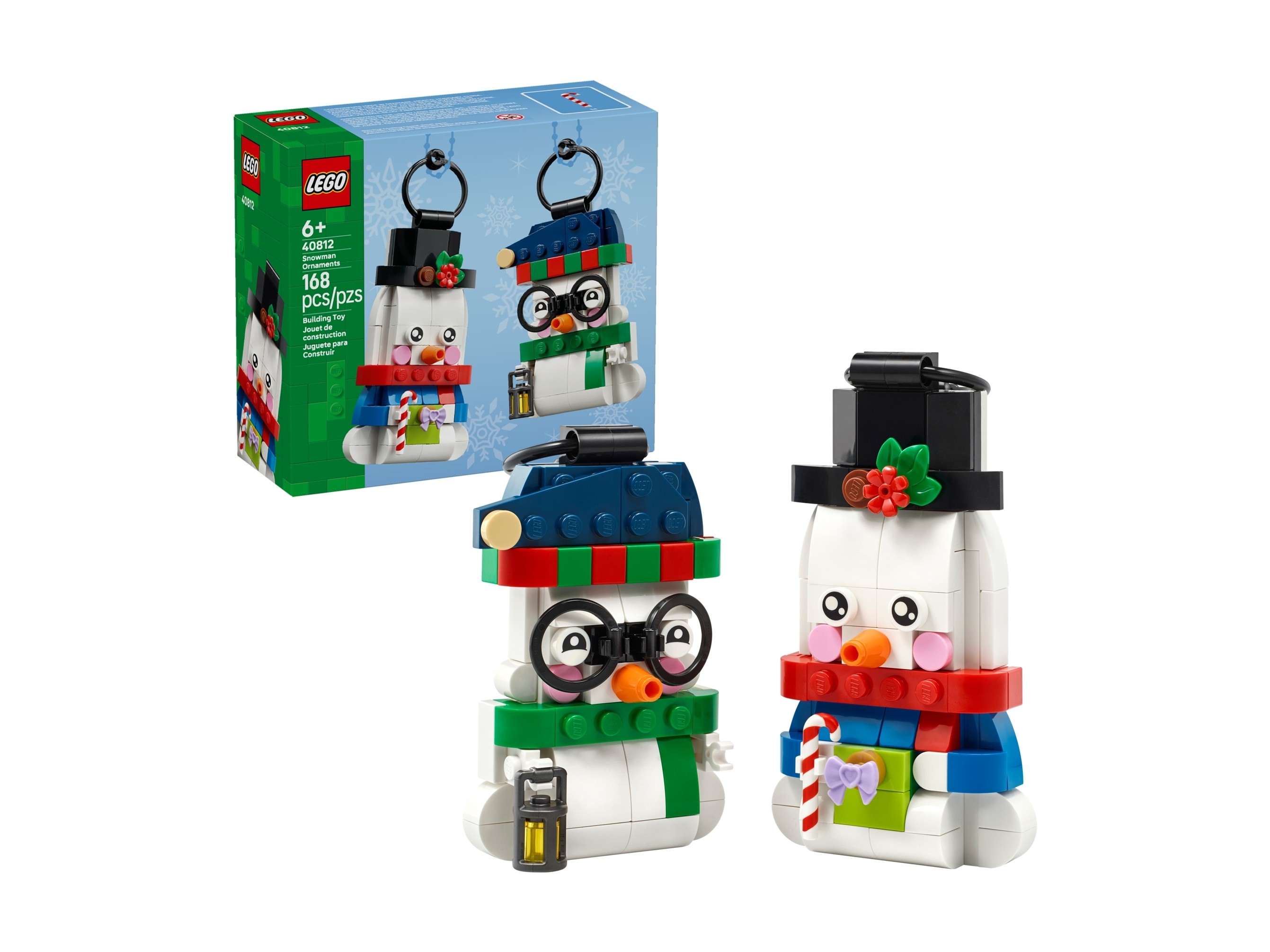 LEGO Inne - Ozdoby z bałwankami