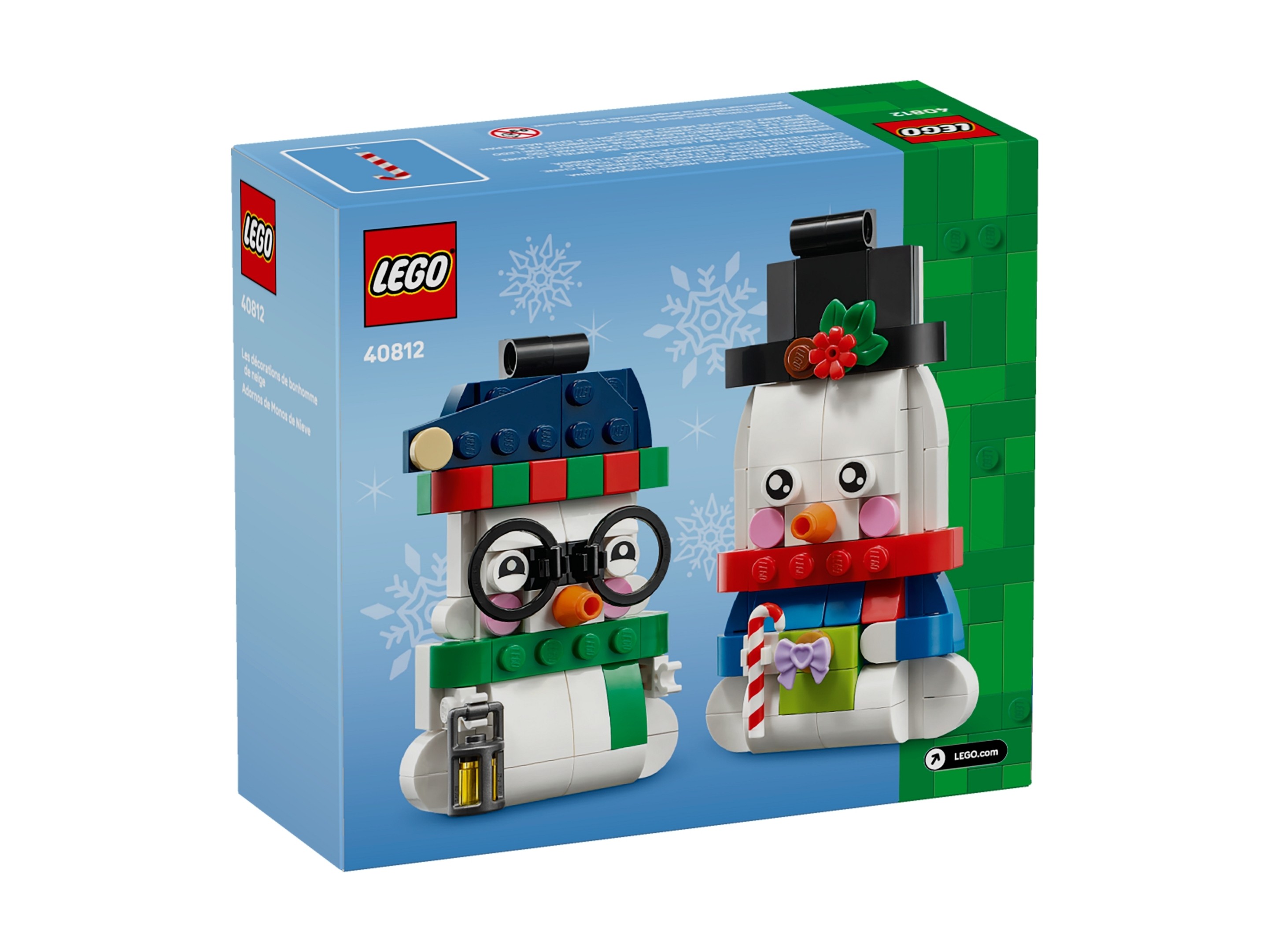 LEGO Inne - Ozdoby z bałwankami