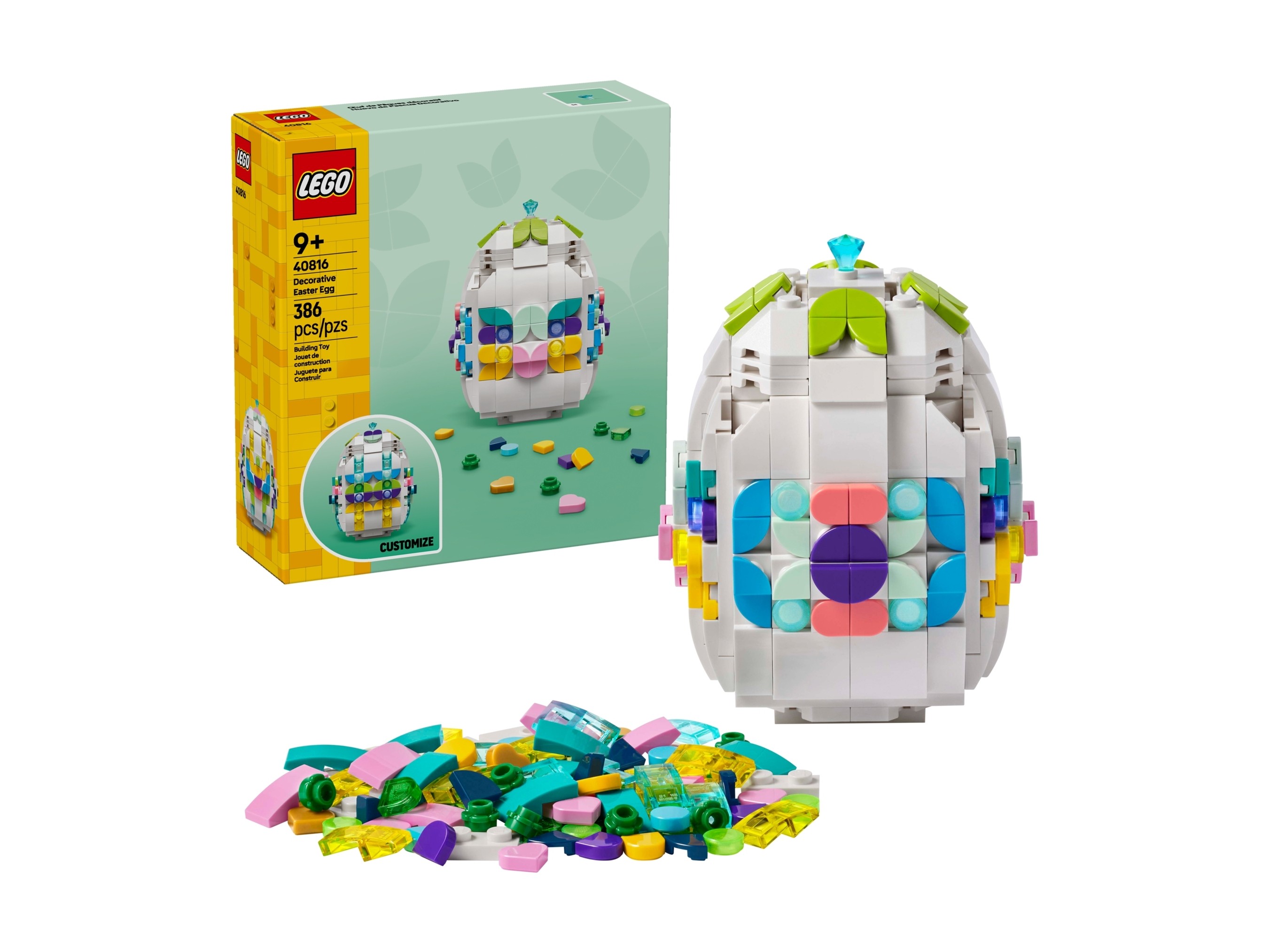 LEGO Okolicznościowe - Dekoracyjna pisanka